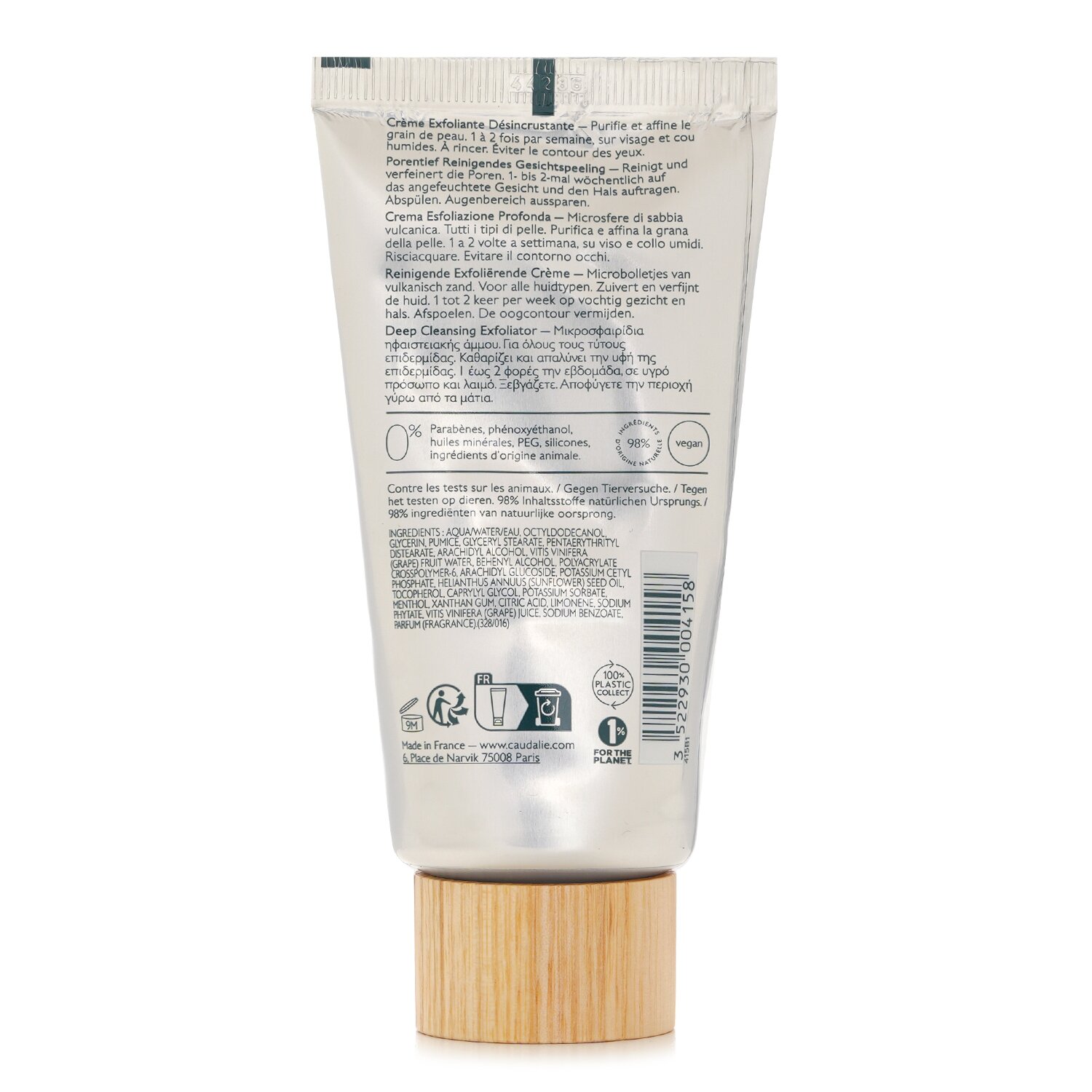 Caudalie Deep Cleansing Exfoliator 75ml