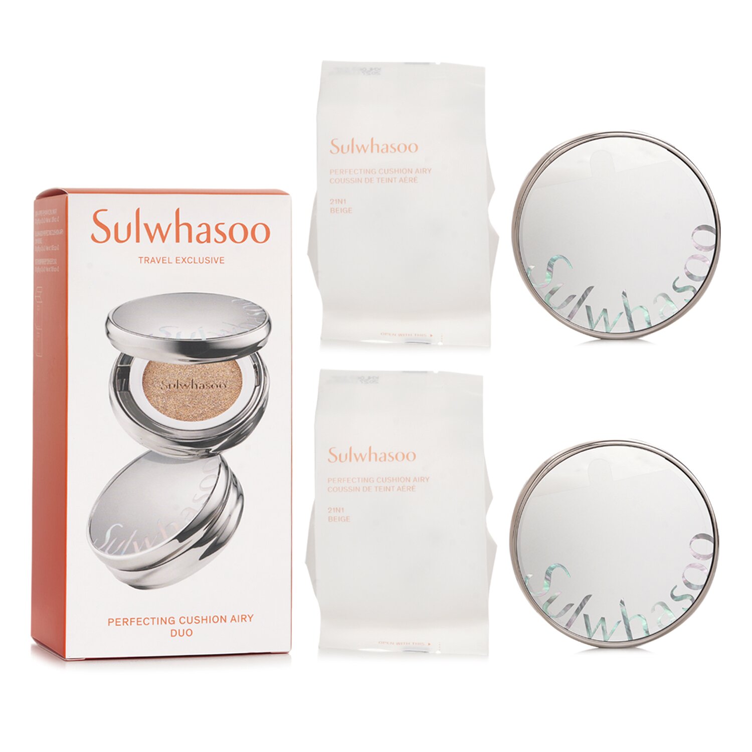 Sulwhasoo Perfecting Cushion Airy SPF 50 Duo (15g x2) x2