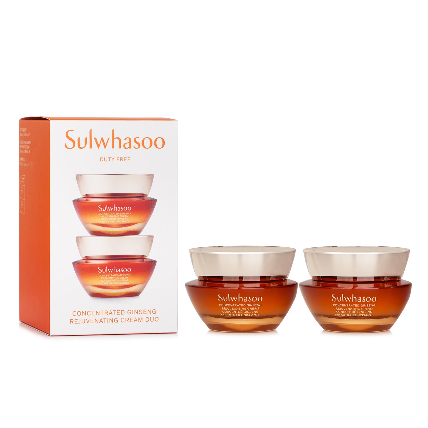 Sulwhasoo 雪花秀 Concentrated Ginseng Rejuvenating Cream Duo 50ml x2