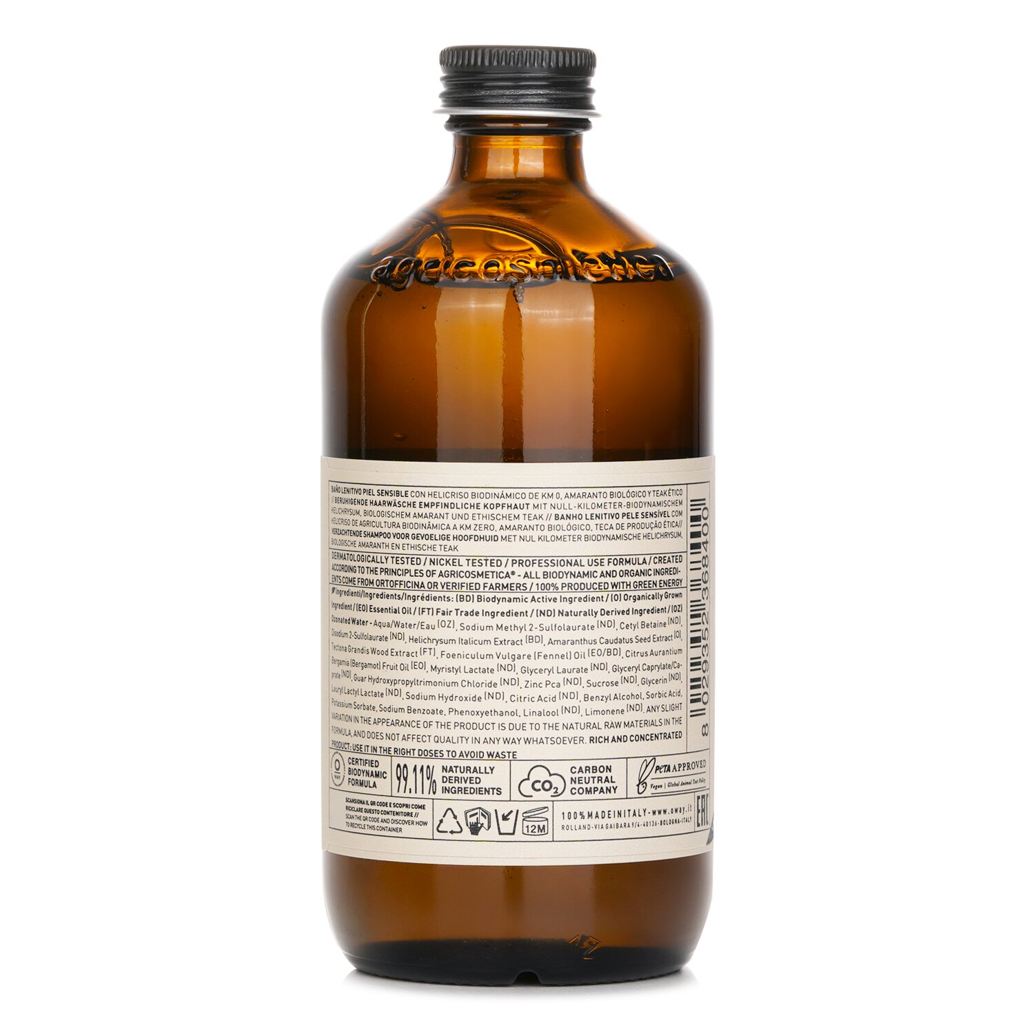 Oway Baño Capilar Calmante 240ml