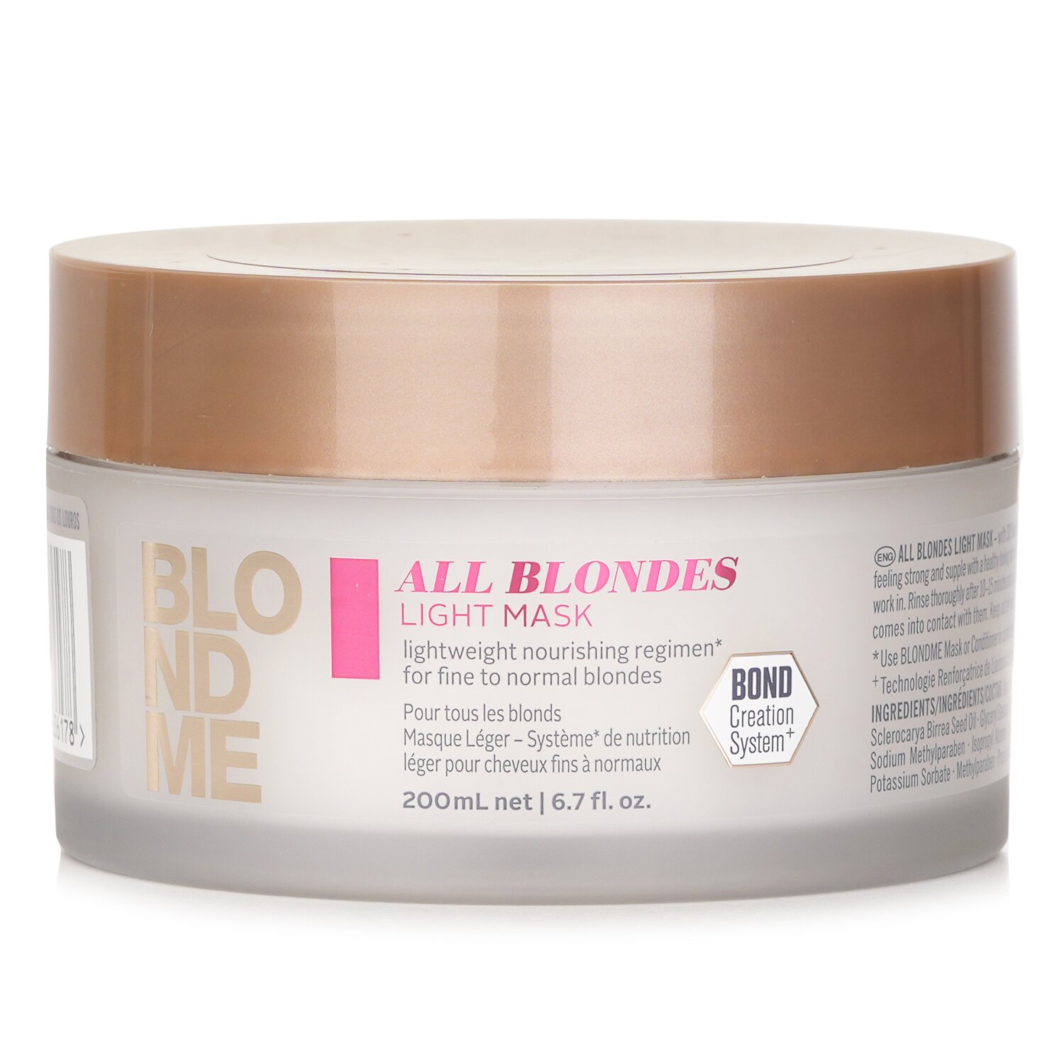 Schwarzkopf Blond Me All Bl Light Mask 200ml