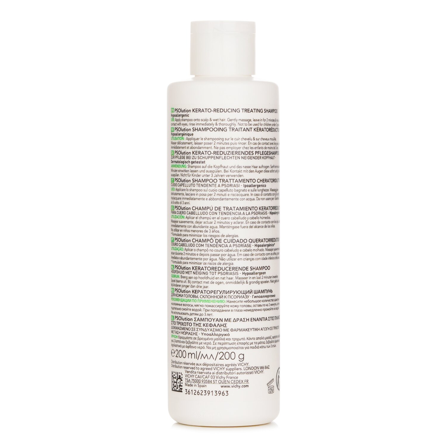 Vichy Dercos Dandruff P Solution 200ml