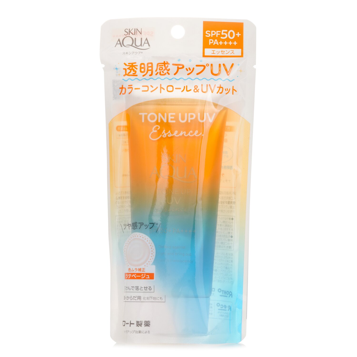 Rohto Skin Aqua Tone Up UV Essence 80g