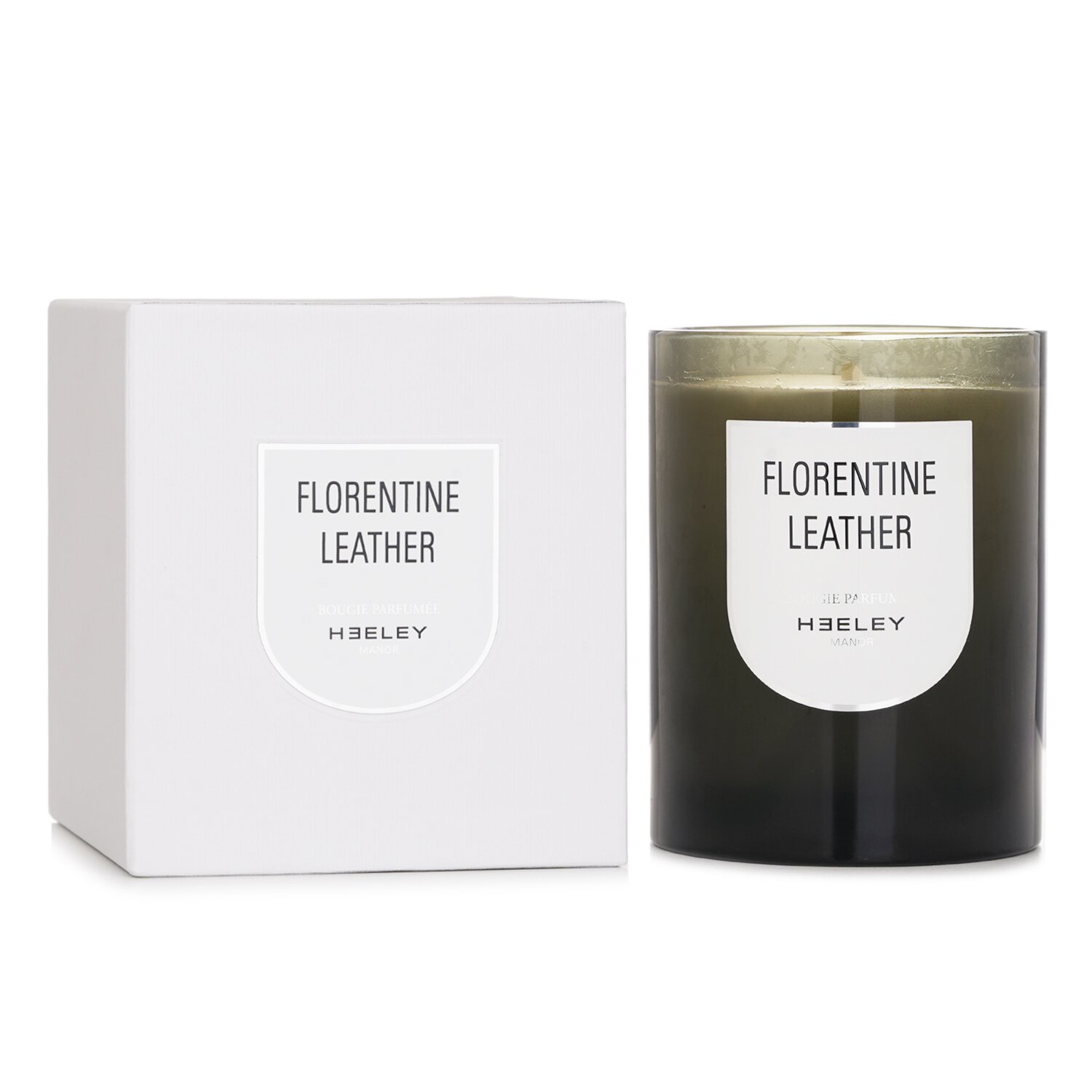 HEELEY Florentine Leather Bougie Parfumee Candle 290g