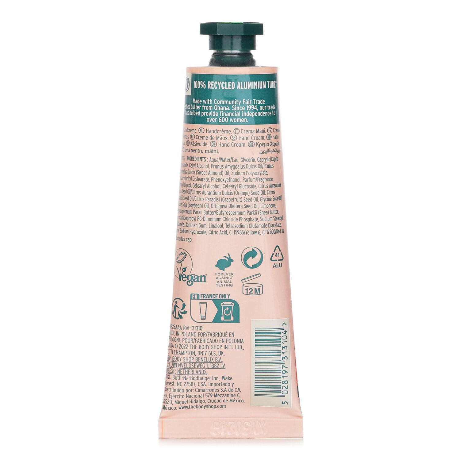 The Body Shop Hand Cream Pink Grapefruit 30ml