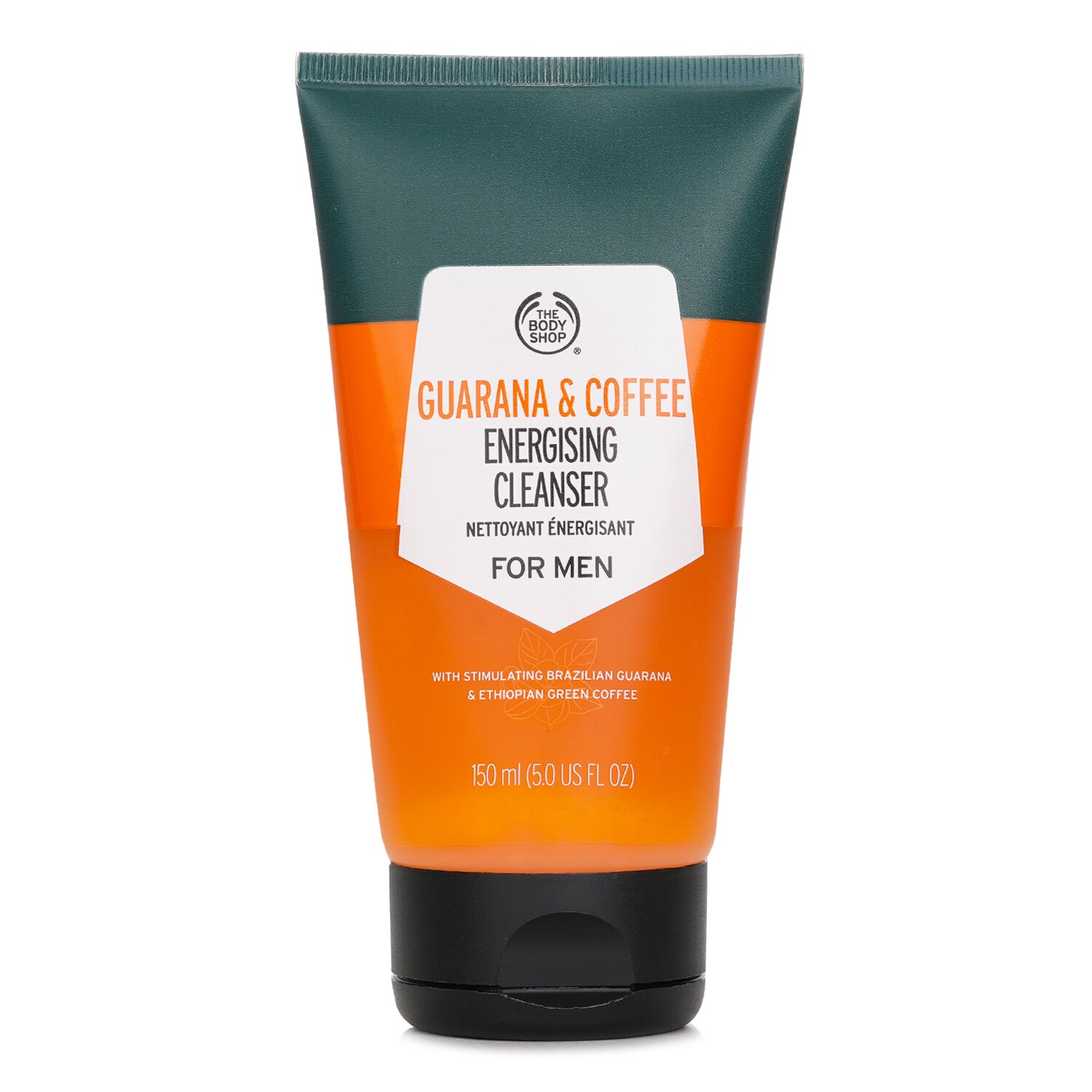 美体小铺  The Body Shop Guarana & Coffee Energising Cleanser for Men 150ml