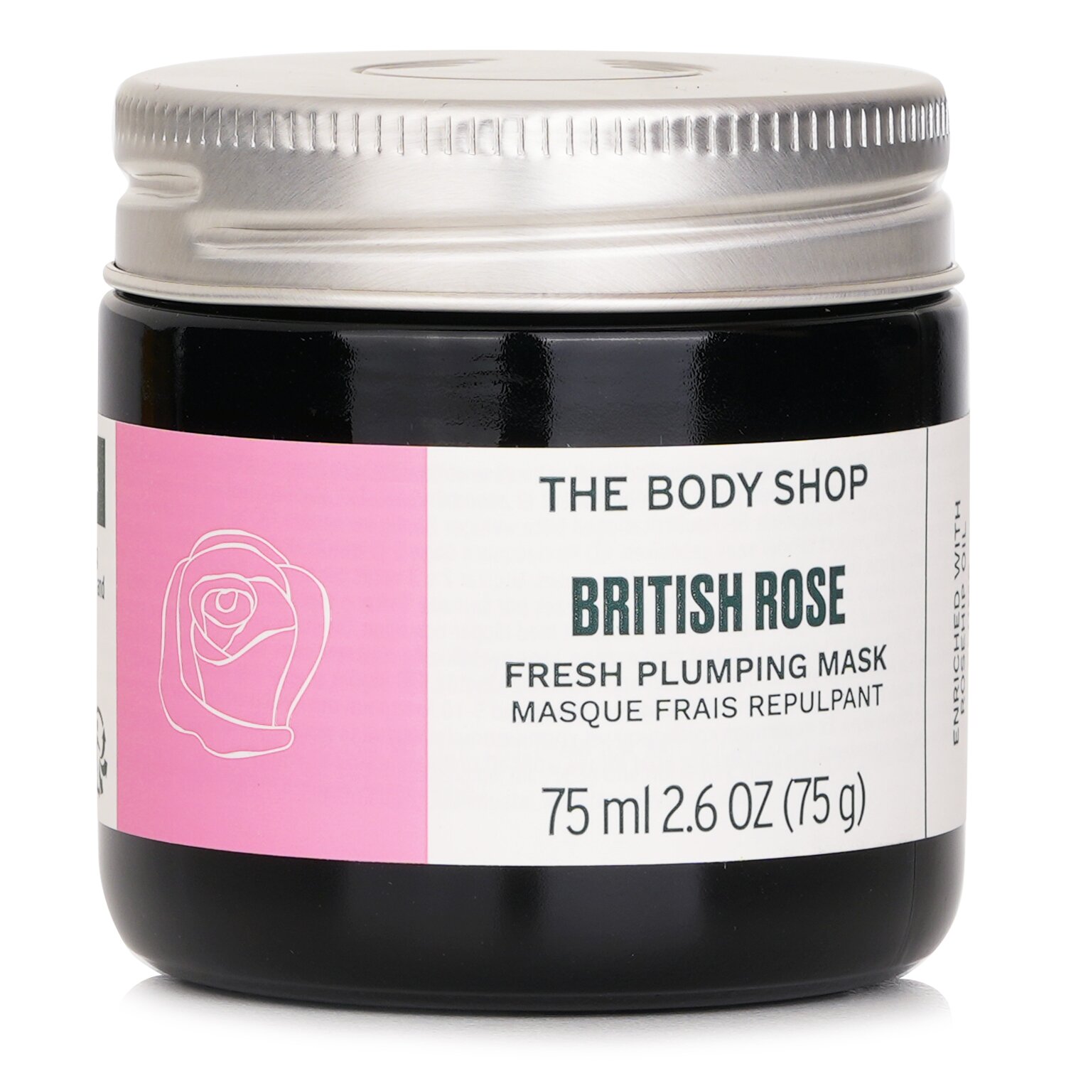 The Body Shop British Rose Fresh Plumping Mask 75ml