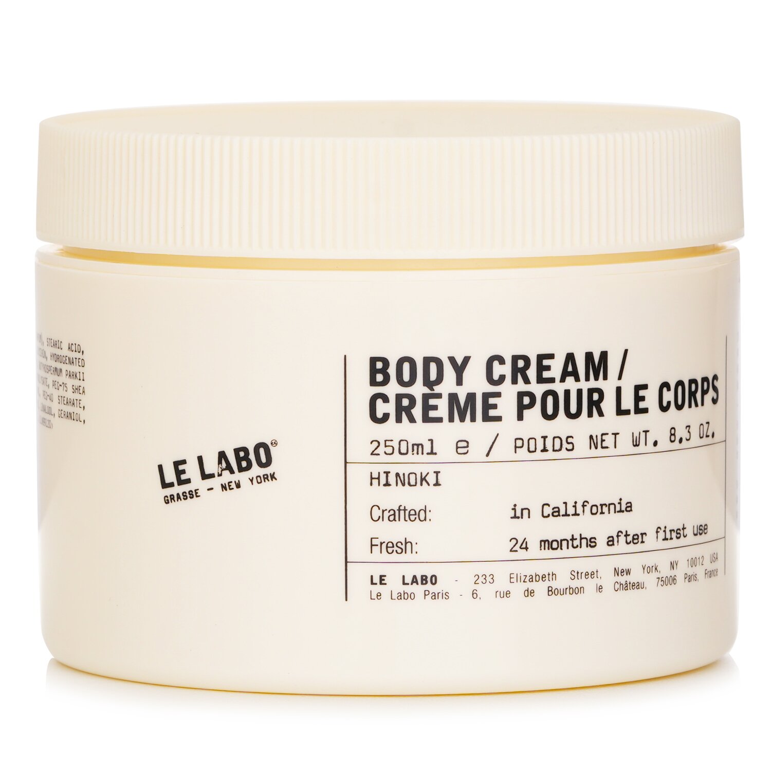 Le Labo Hinoki Body Cream 250ml