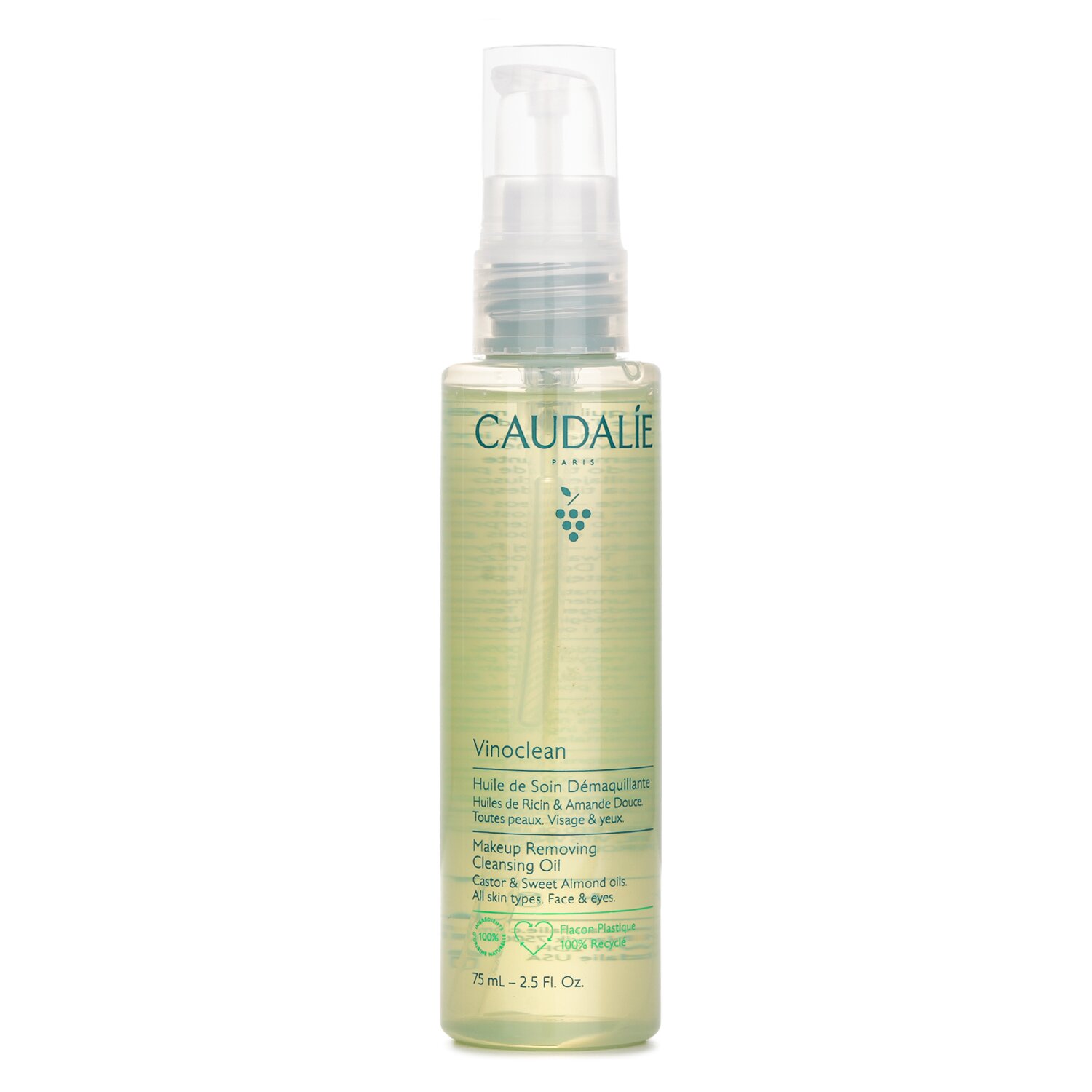 Caudalie Vinoclean Makeup Removing Cleansing Oil 75ml