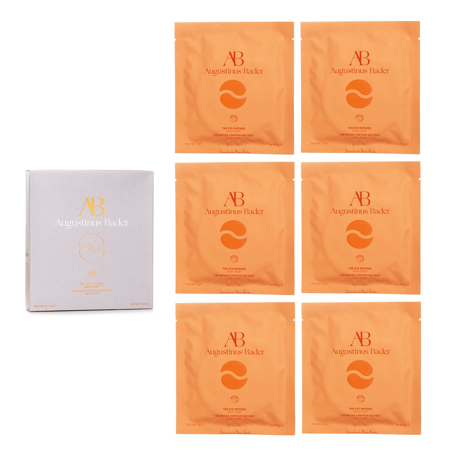 Augustinus Bader The Eye Patches 6x 3g