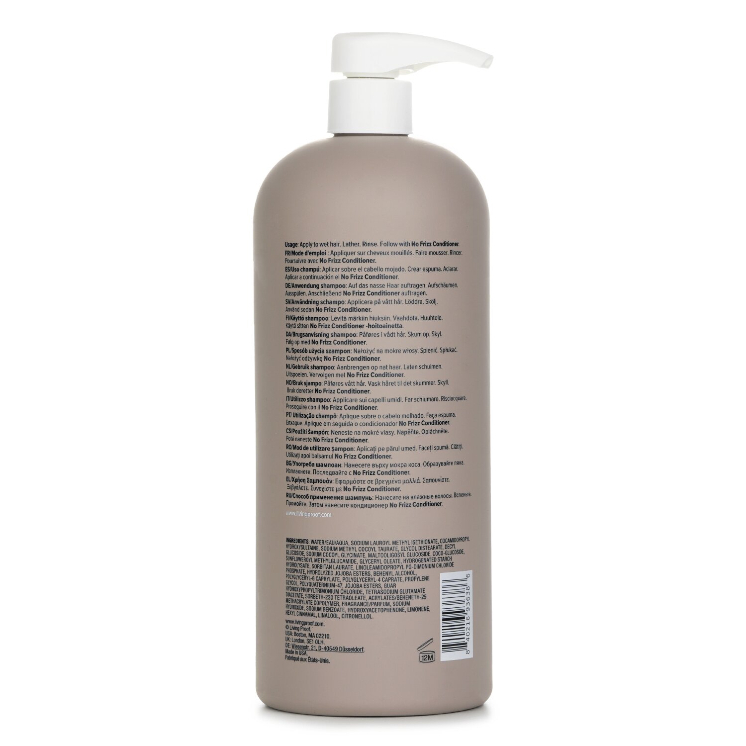 Living Proof No Frizz Shampoo 1000ml/33.8oz