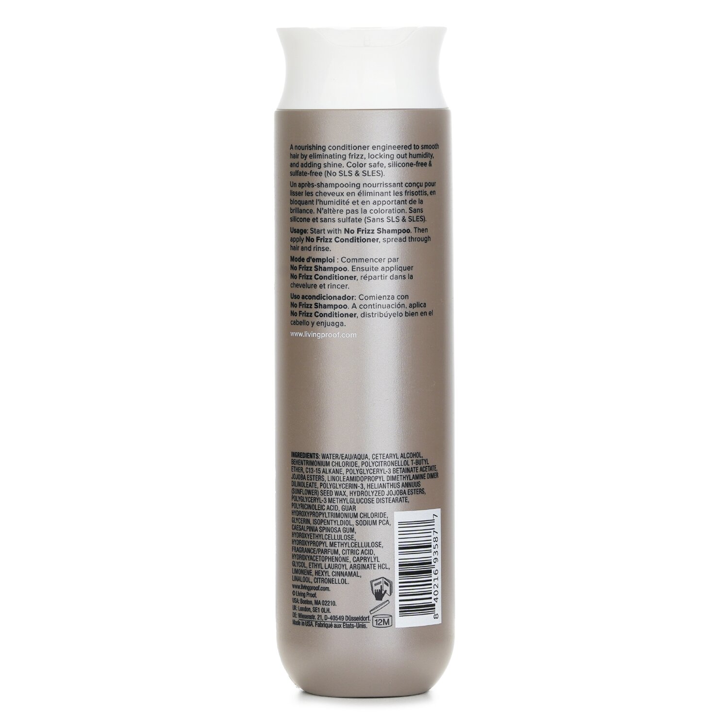 Living Proof No Frizz Conditioner 236ml/8oz