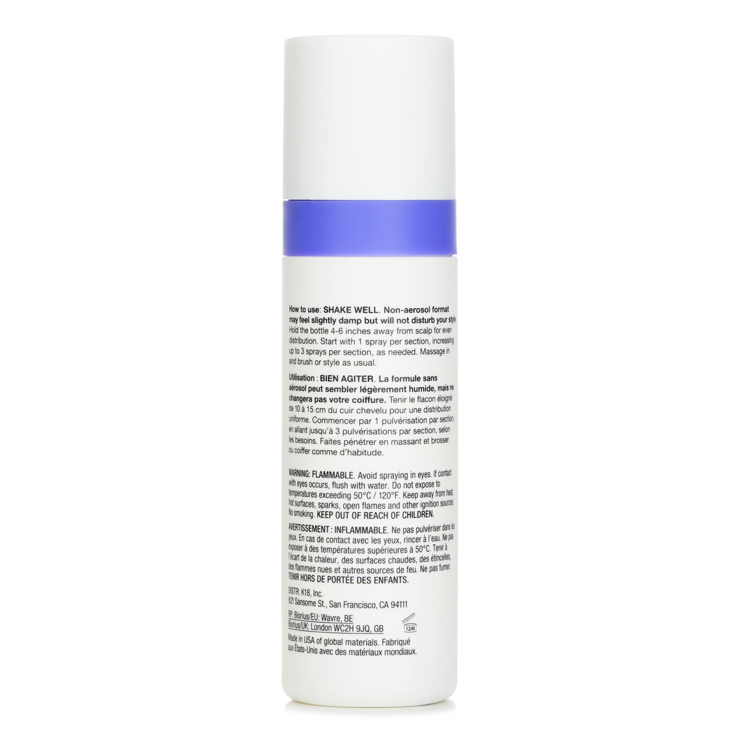 K18 Airwash Dry Shampoo 118ml