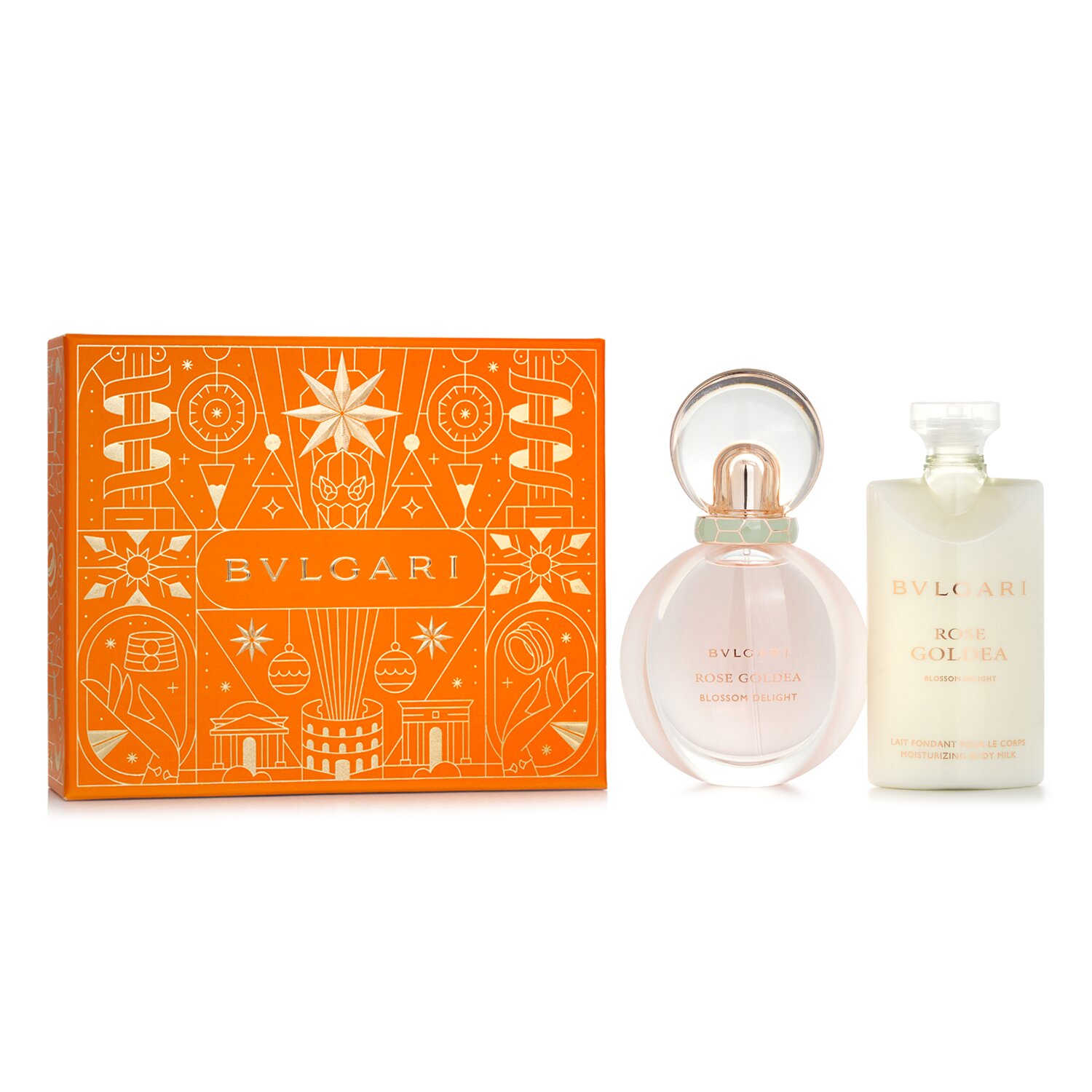 Bvlgari Rose Goldea Blossom Delight Xmas Set: Eau De Parfum 50ml + Body Lotion 75ml 2pcs
