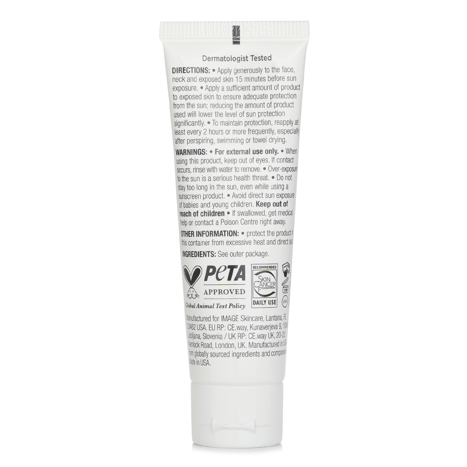 Image Daily Prevention Pure Mineral Hydrating Moisturizer SPF 30 (Travel Size) 28g