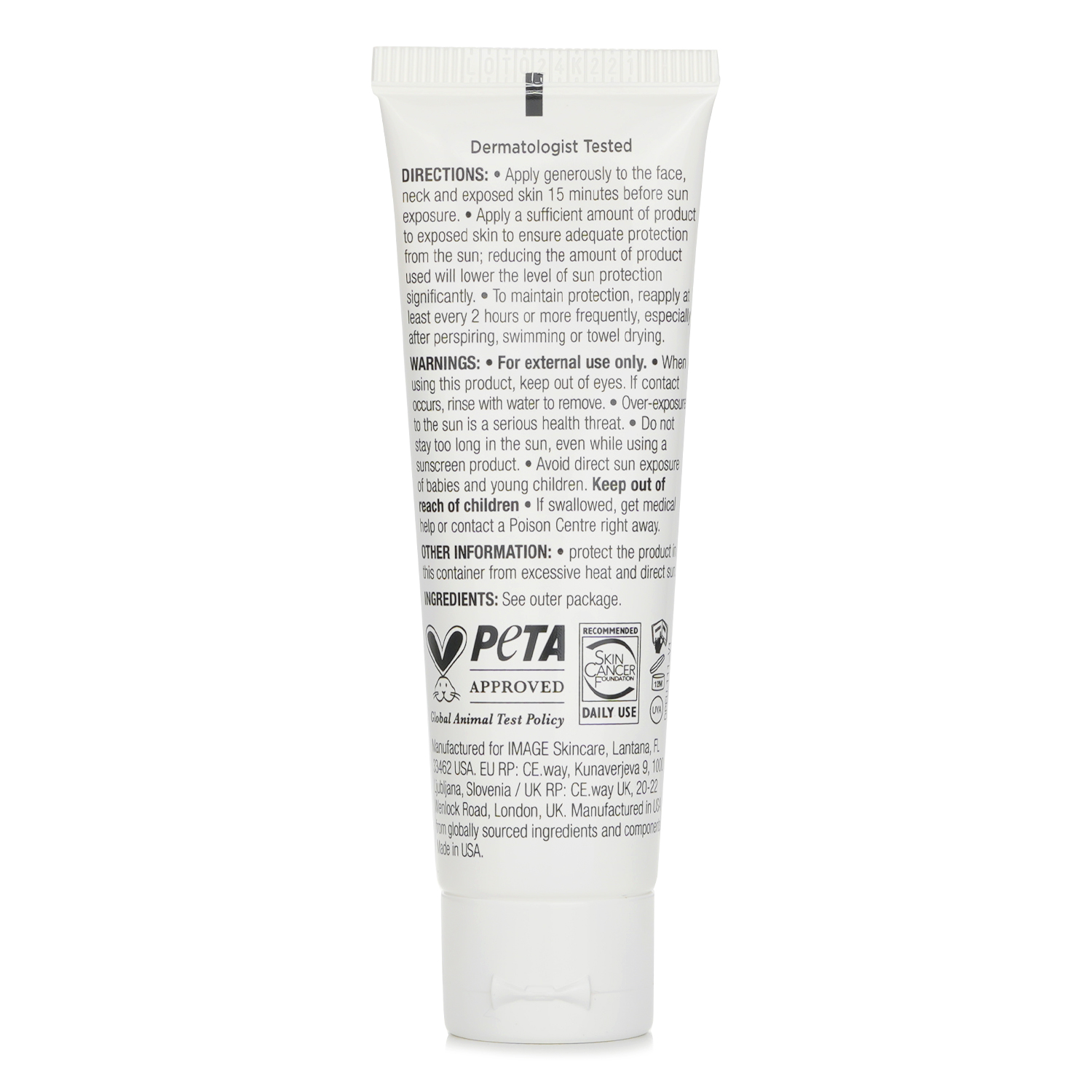 Image Daily Prevention Ultra Defense Moisturizer SPF 50 (Travel Size) 28g/1oz