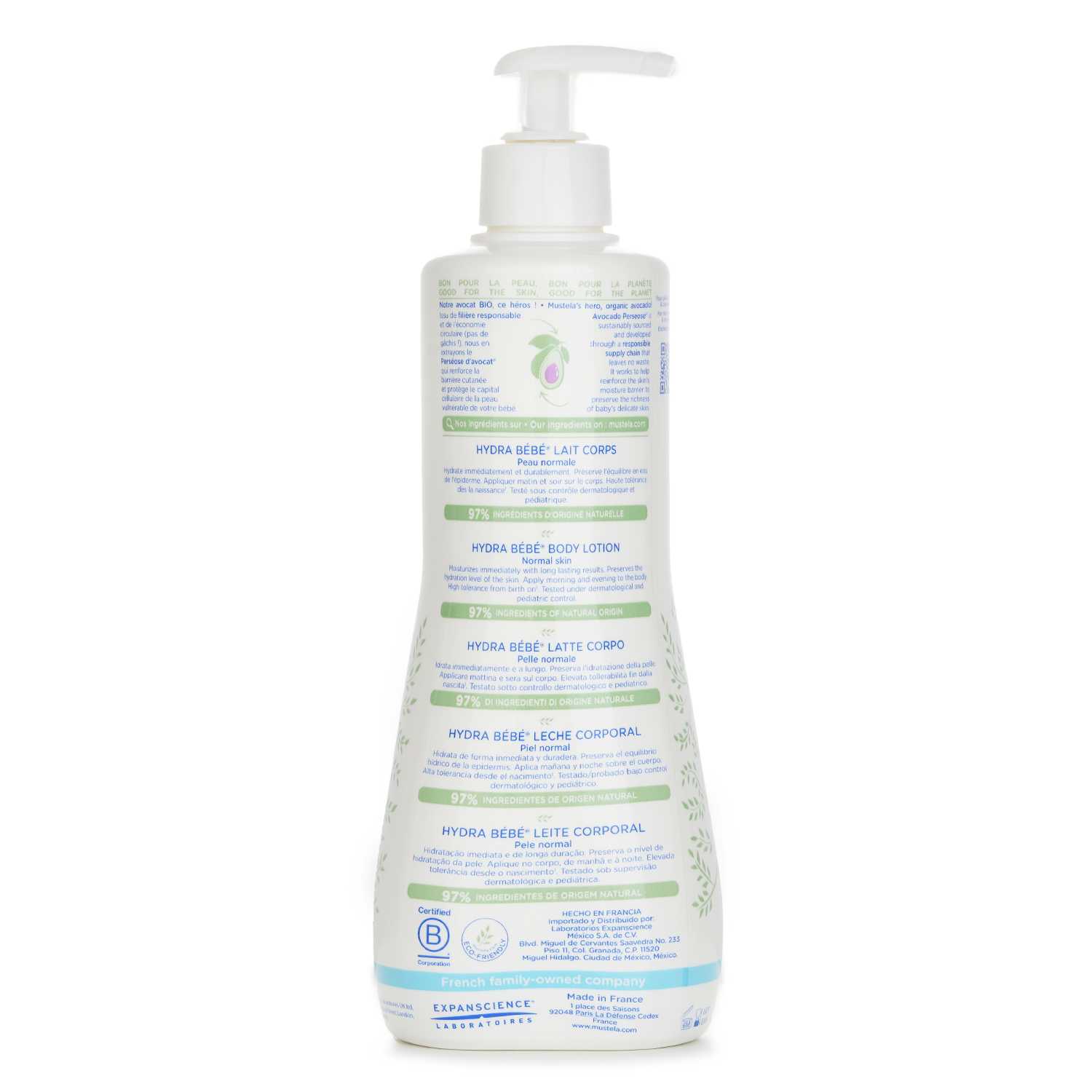 Mustela Hydra Bebe Body Lotion 500ml