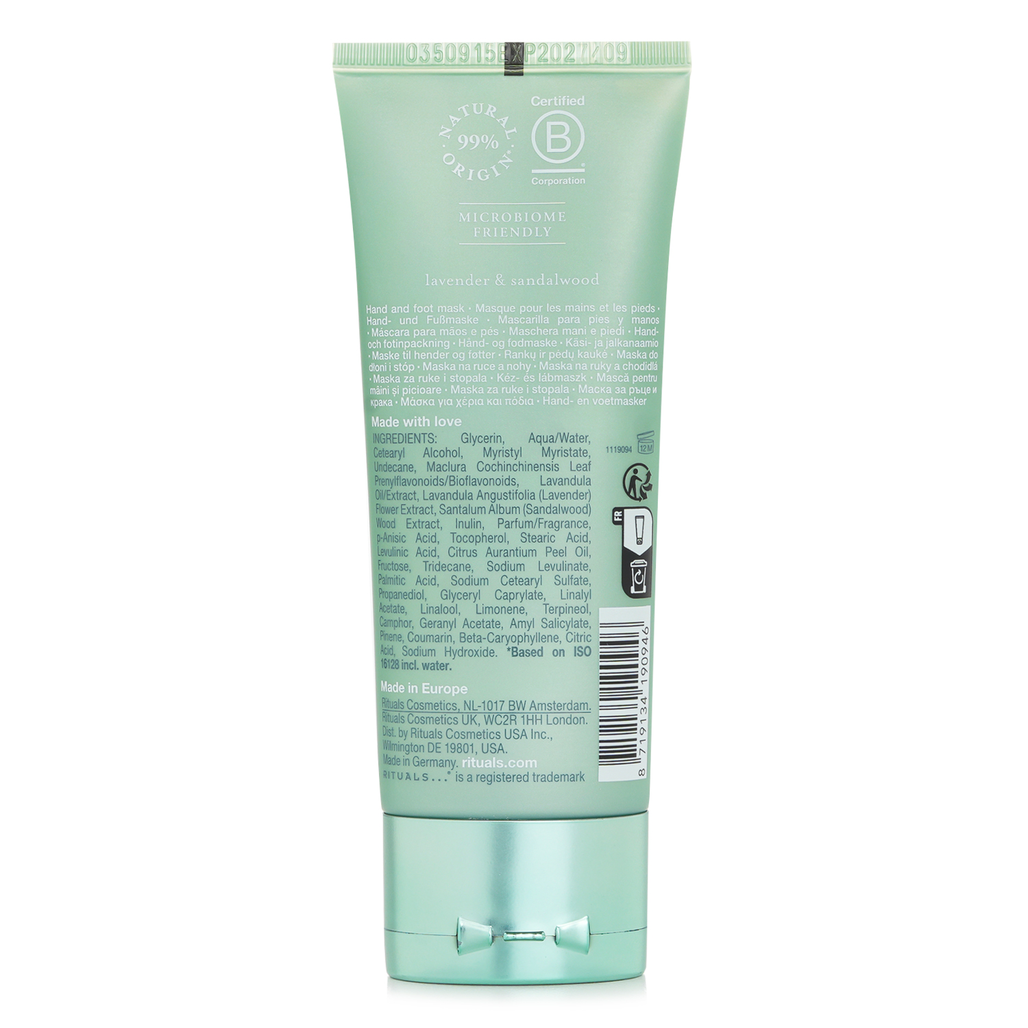 Rituals The Rituals Of Jing Night Hand And Foot Mask 70ml