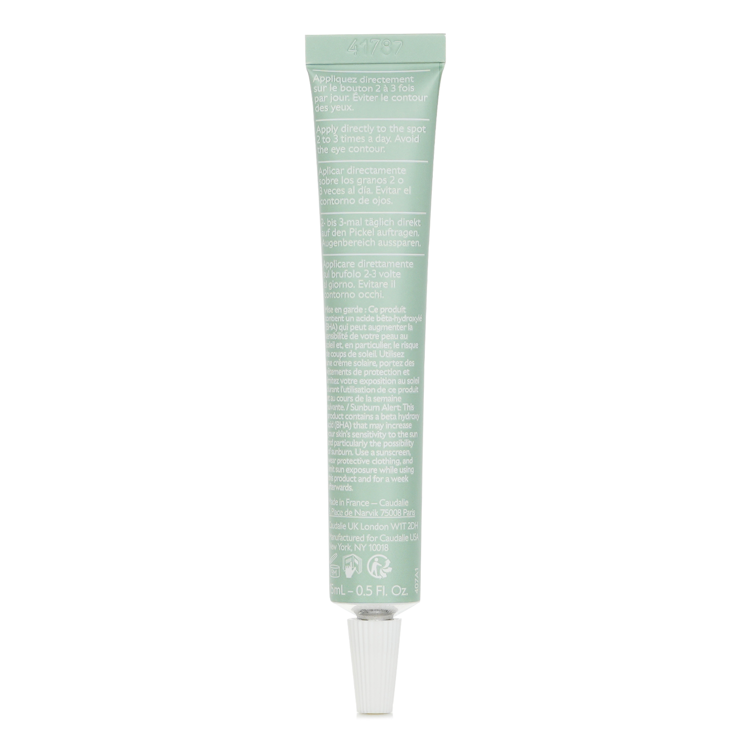Caudalie Vinopure Salicylic Spot Solution 15ml