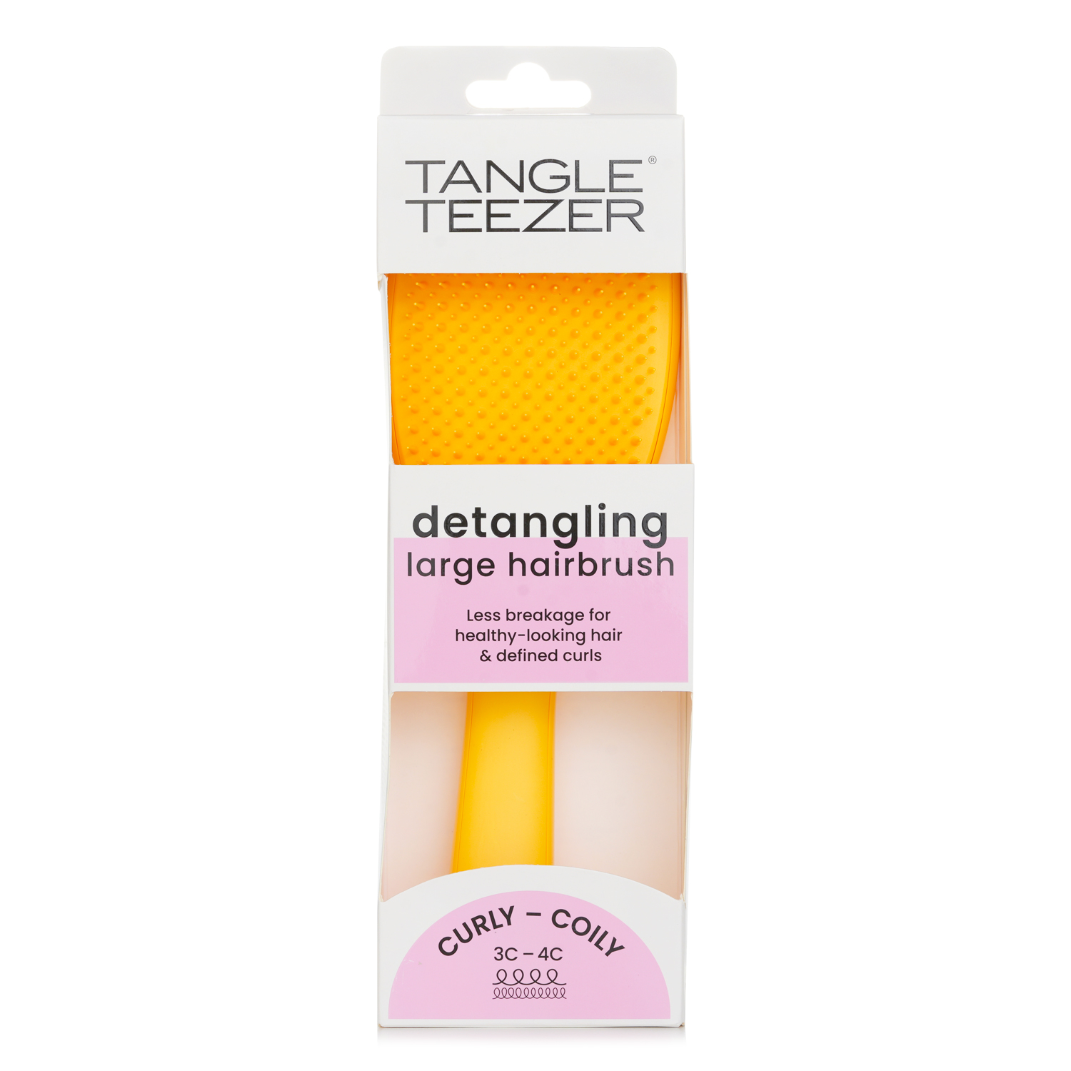 Tangle Teezer The Large Ultimate Detangler Naturally Curly Daffodil 1pc