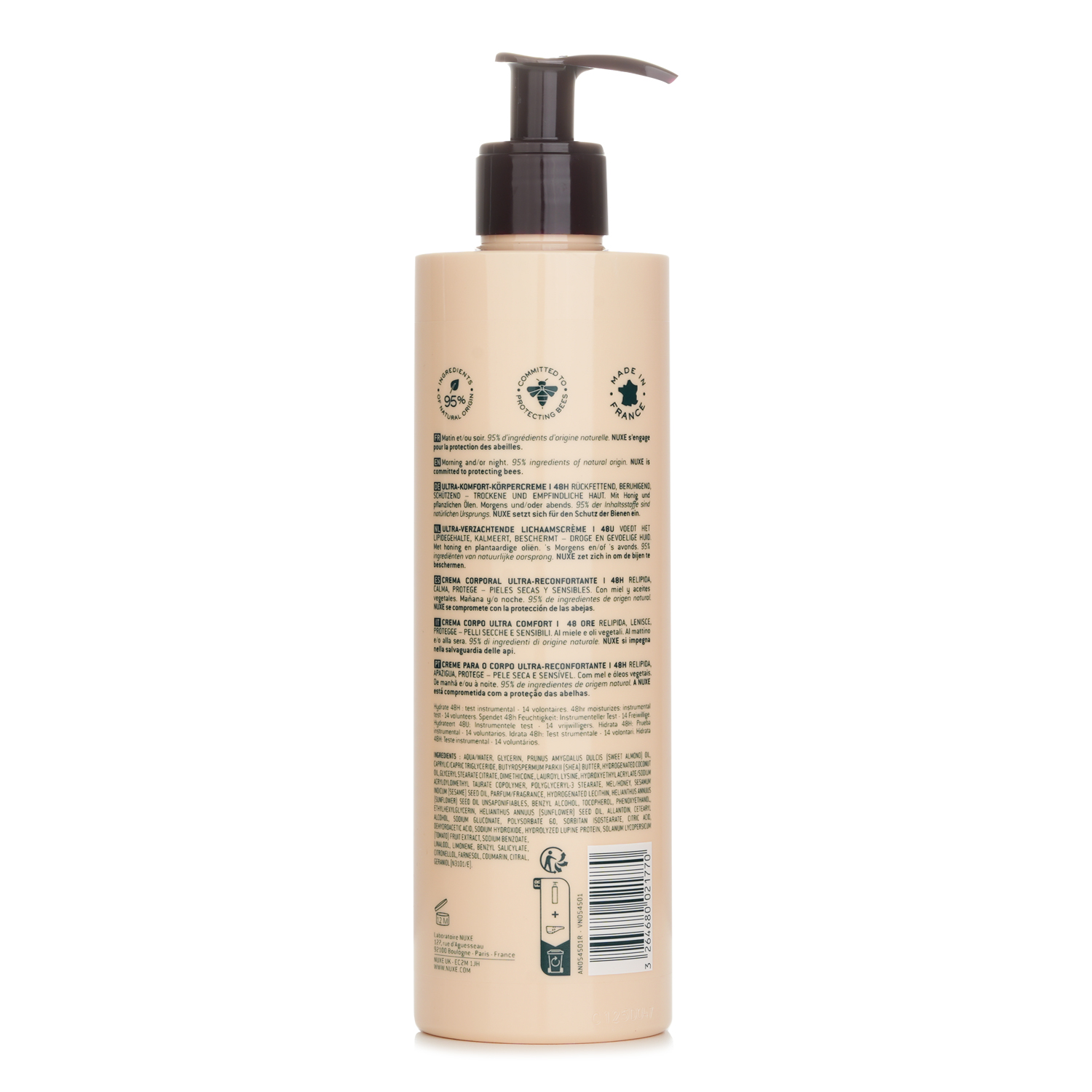 Nuxe Ultra Comforting Body Cream I 48HR 400ml