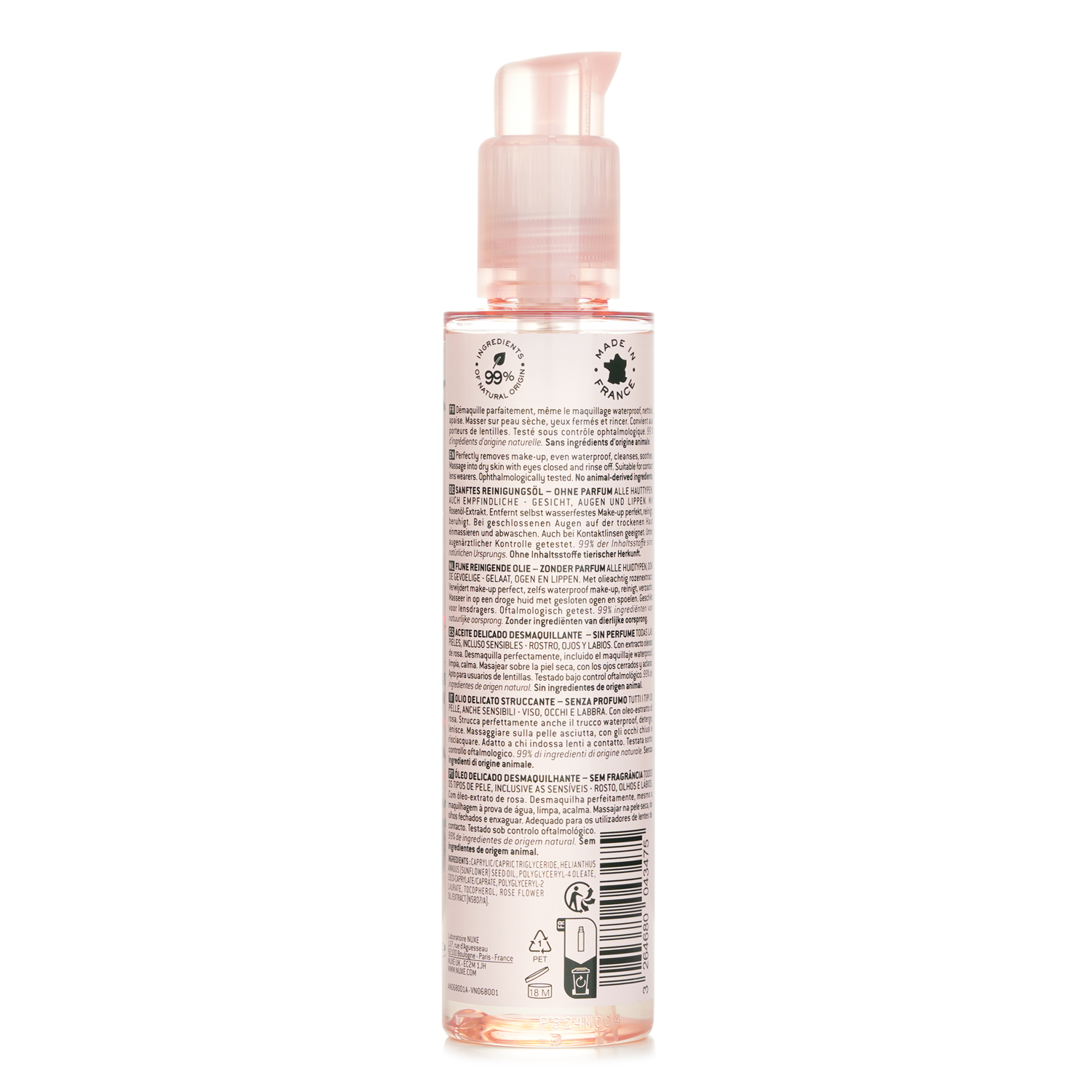 Nuxe Very Rose - Delicate Cleansing Oil 150ml