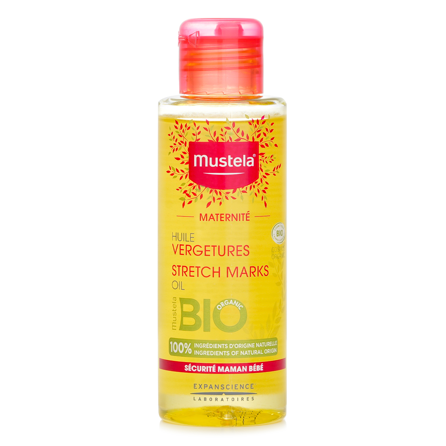 Mustela Maternity Certified Organic Stretch Marks Oil 105ml