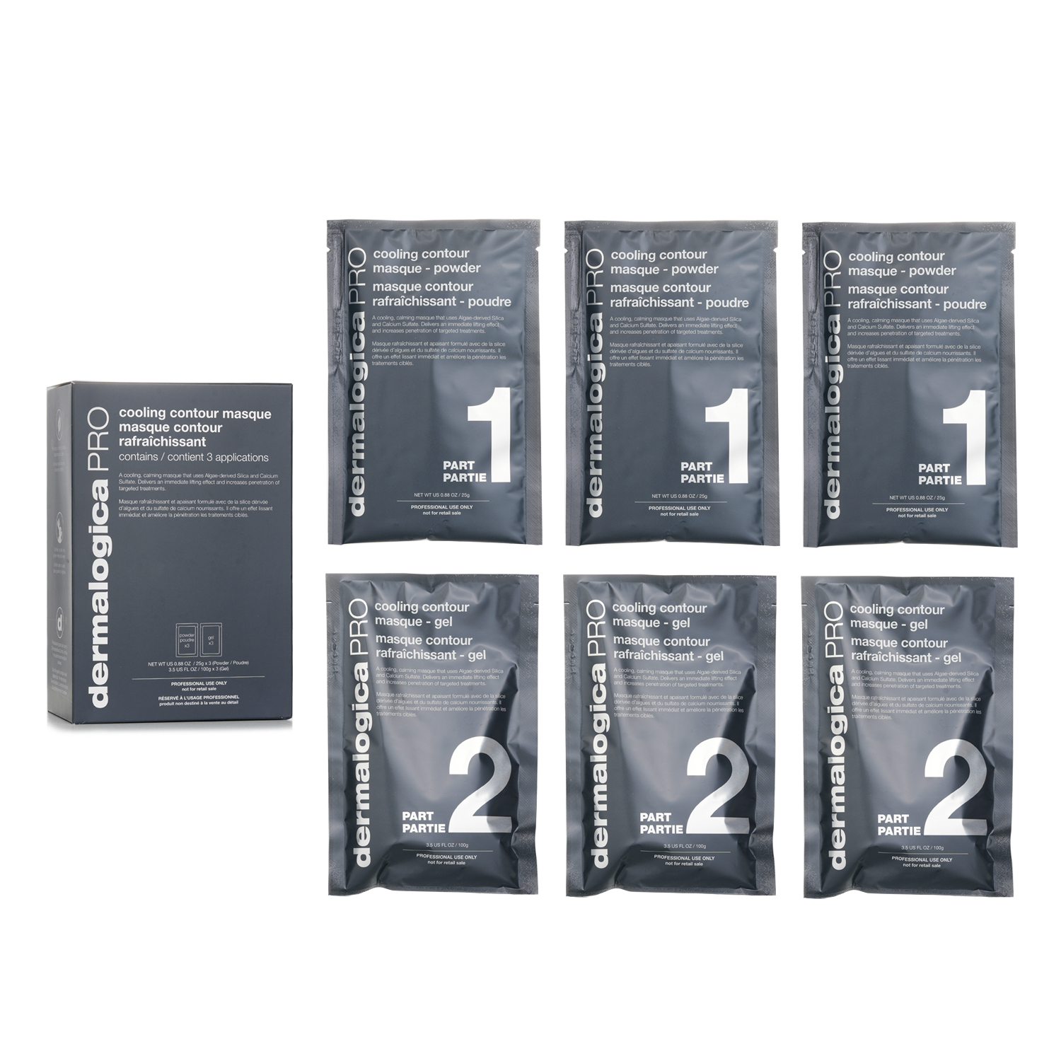 Dermalogica Cooling Contour Masque 3pairs/set