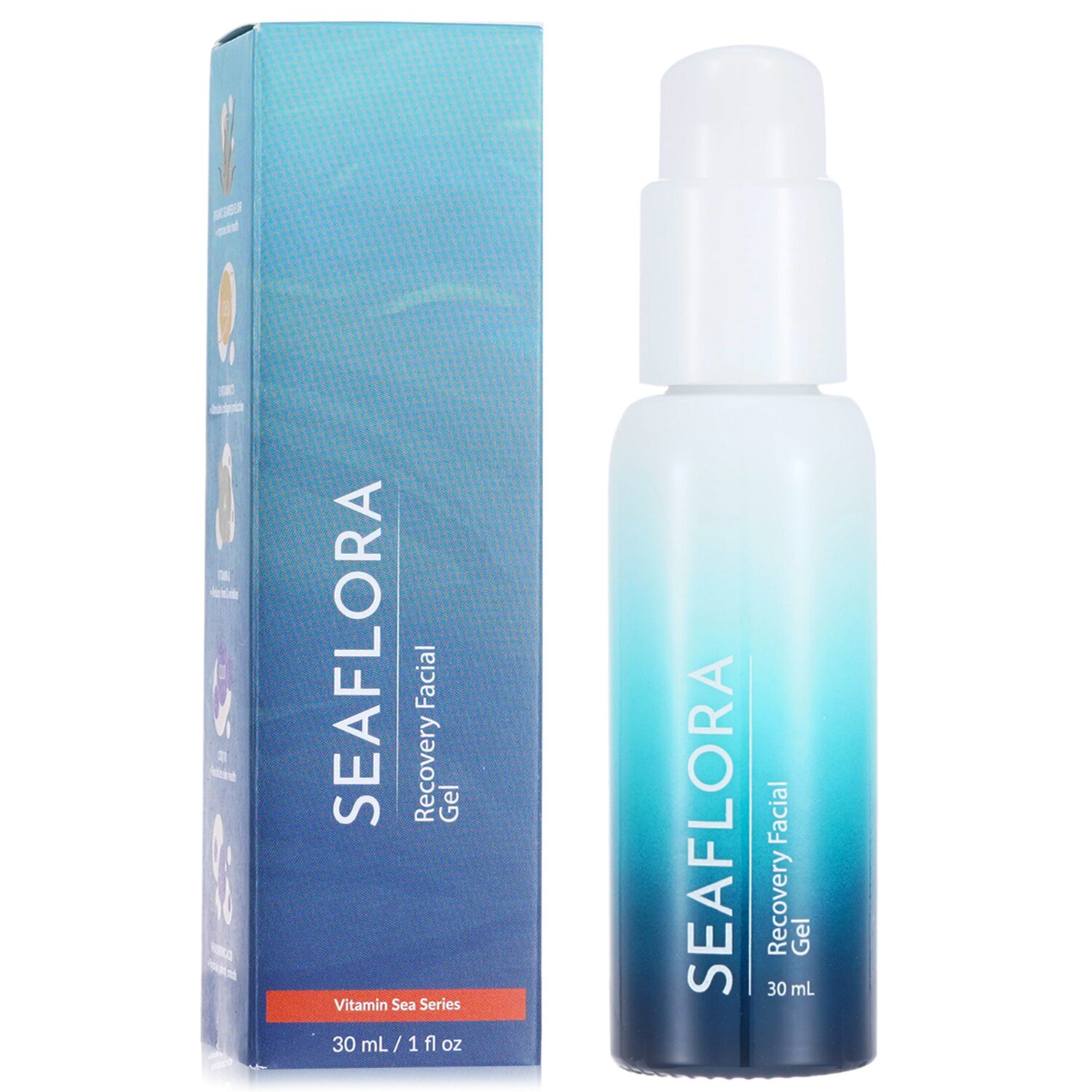 Seaflora 修復面部凝膠 - 中性、油性、混合性至敏感性肌膚適用 (有效期:2025年11月30日) 30ml/1oz