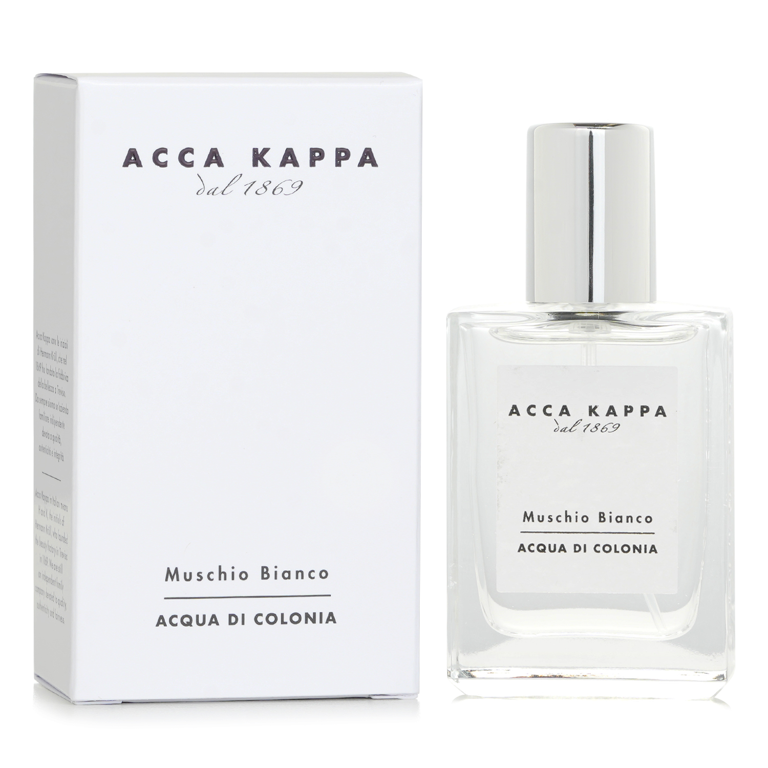 Acca Kappa ماء الكولونيا الأبيض للطحلب 30ml/1oz