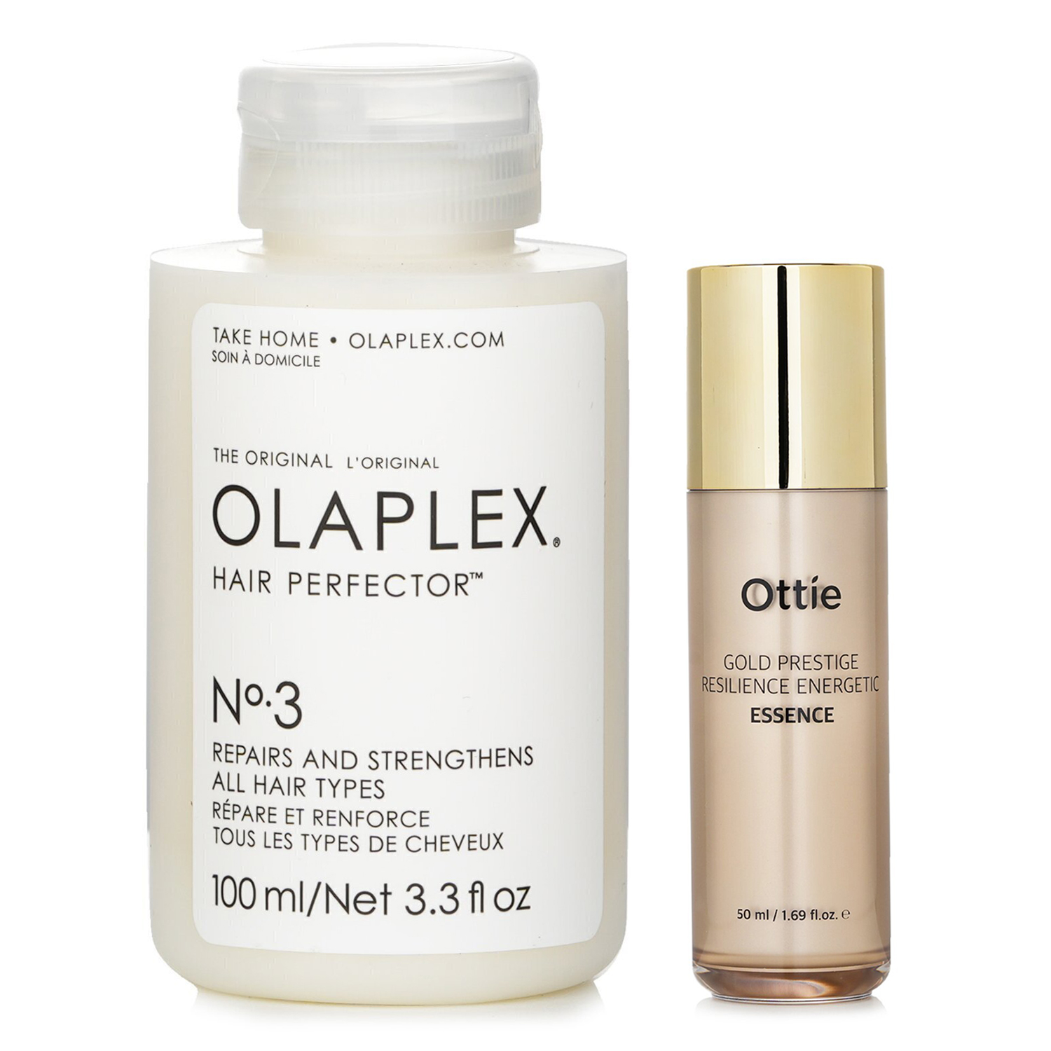 Olaplex Olaplex No. 3 Hair Perfector 100ml X Ottie Gold Prestige Resilience Energetic Essence 50ml 2pcs
