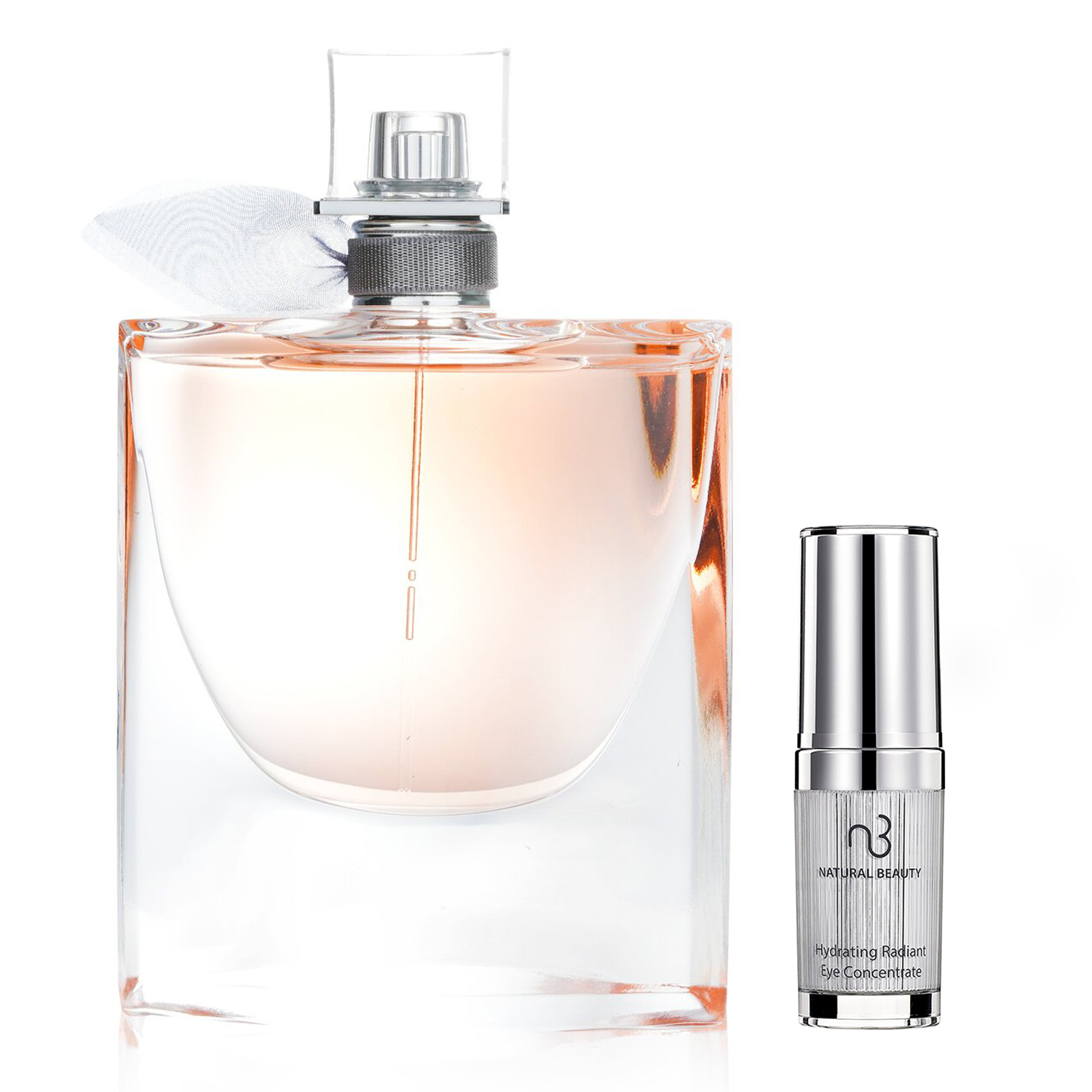 Lancome Lancome La Vie Est Belle L'Eau De Parfum Spray 75ml X Natural Beauty Hydrating Radiant Eye Concentrate (Exp Date: 02/2026) 15ml 2pcs