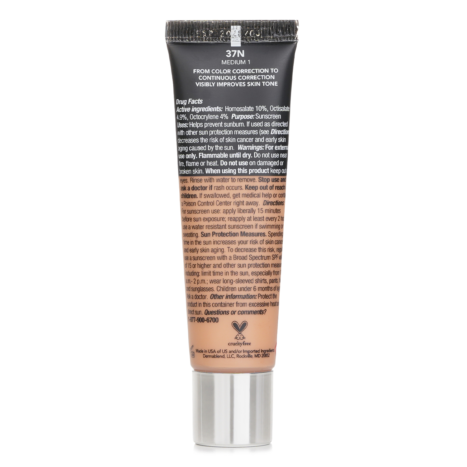 Dermablend Continuous Correction CC Cream SPF 50 30ml