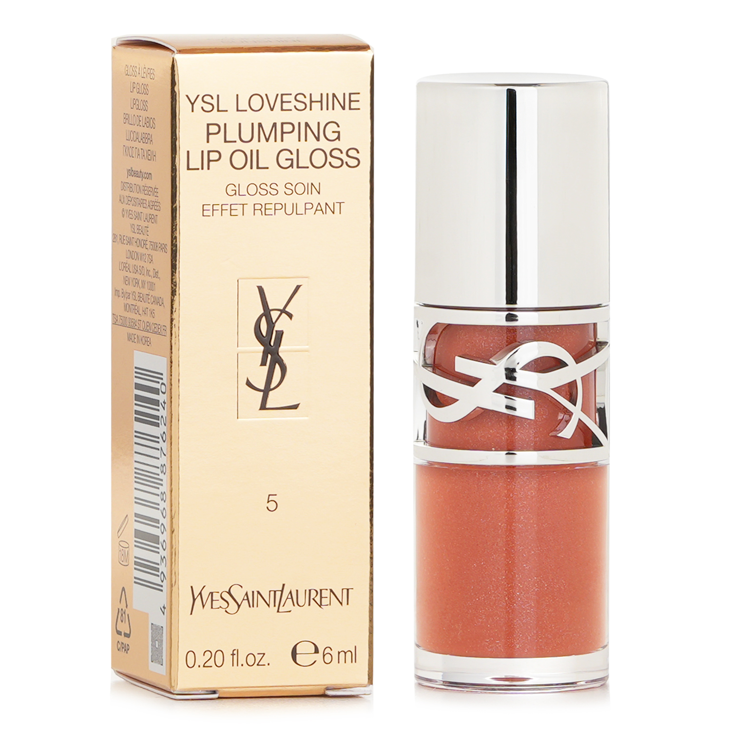 Yves Saint Laurent Loveshine Plumping Lip Oil Gloss 6ml