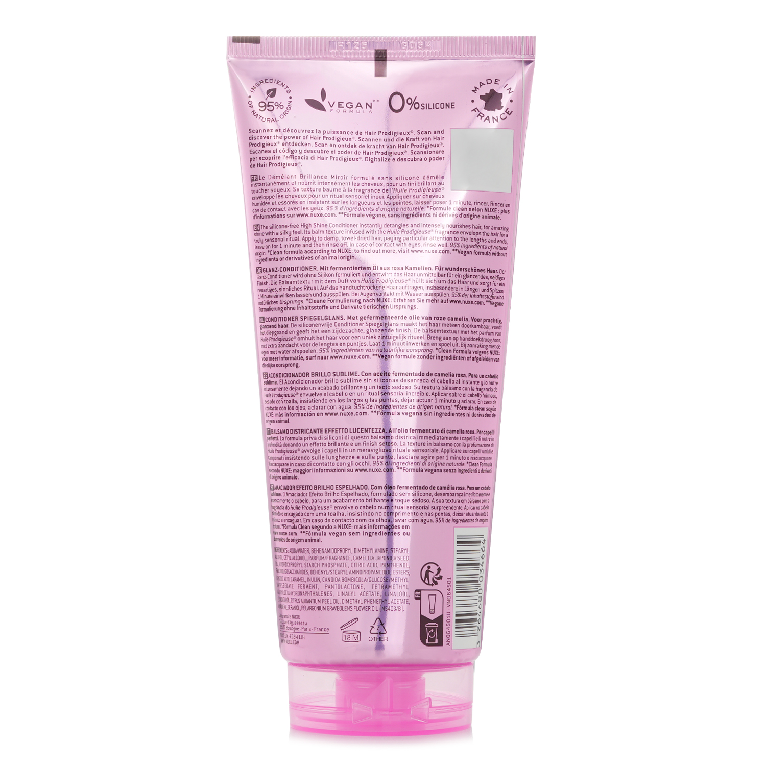 Nuxe Hair Prodigieux High Shine Conditioner 200ml