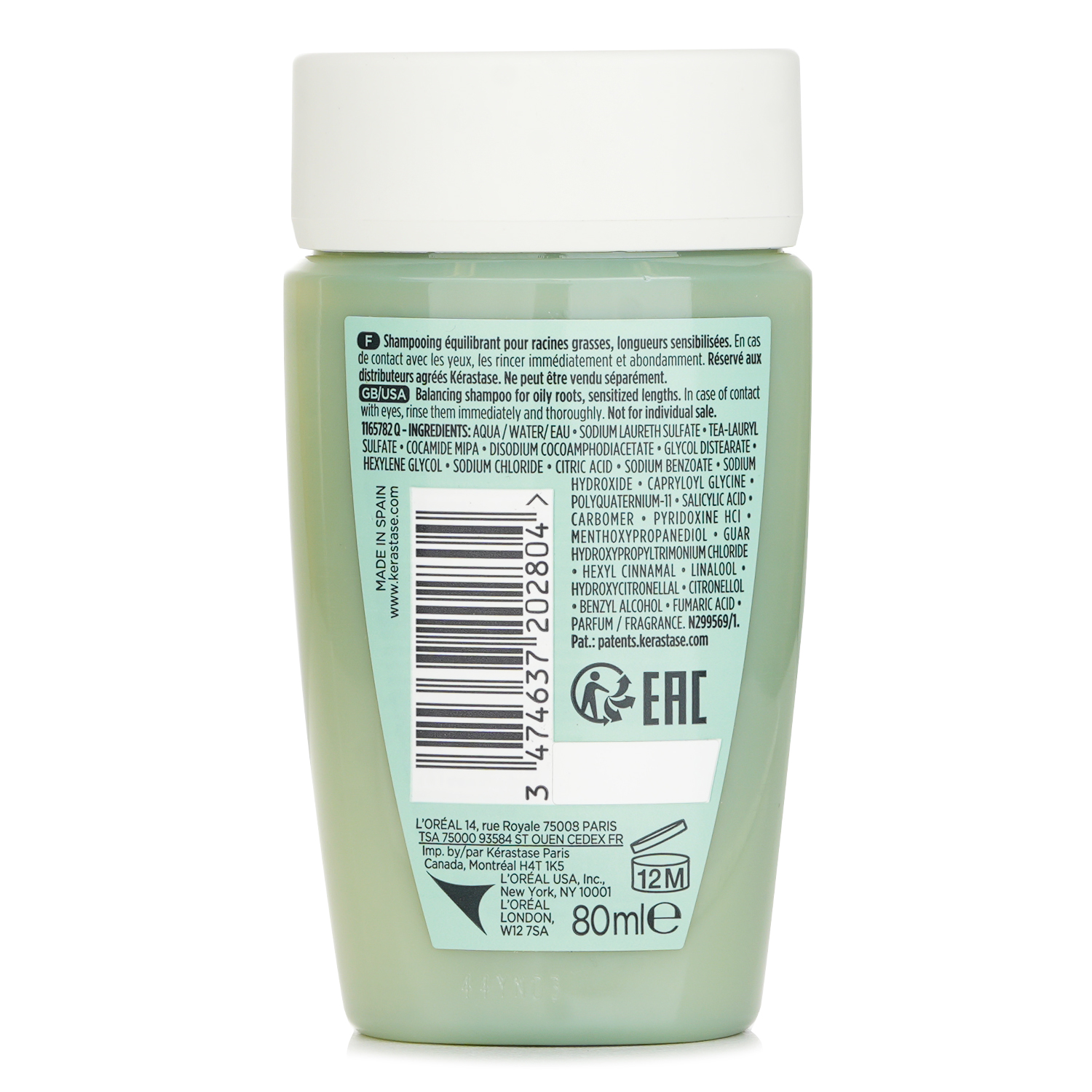 Kerastase Spécifique Bain Divalent Balancing Shampoo 80ml