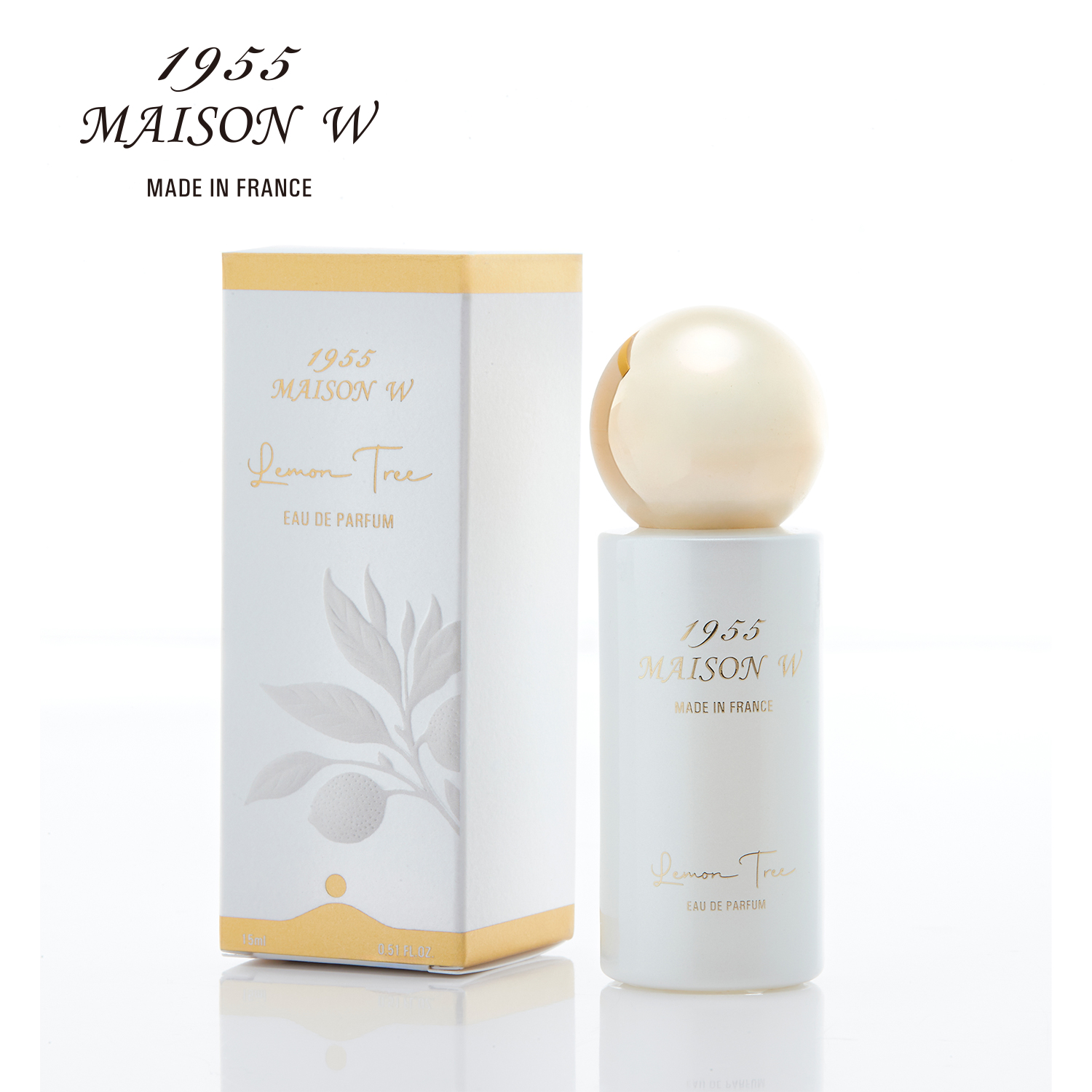 Maison W 1955 Maison W Eau De Parfum 15ml (Lemon Tree/Santal Glow) 15ml
