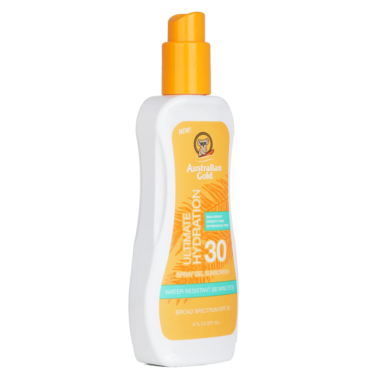 Australian Gold Spray Gel Sunscreen SPF 30 (Ultimate Hydration) (Exp. Date 01 Mar 2026) 237ml/8oz
