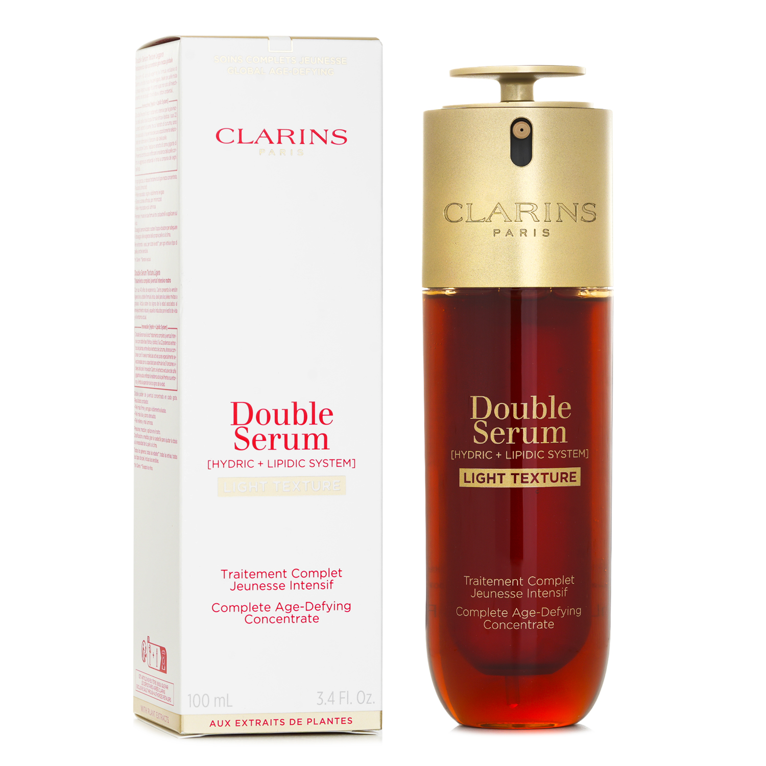Clarins 9ª Generación - Doble Suero Textura Ligera 100ml