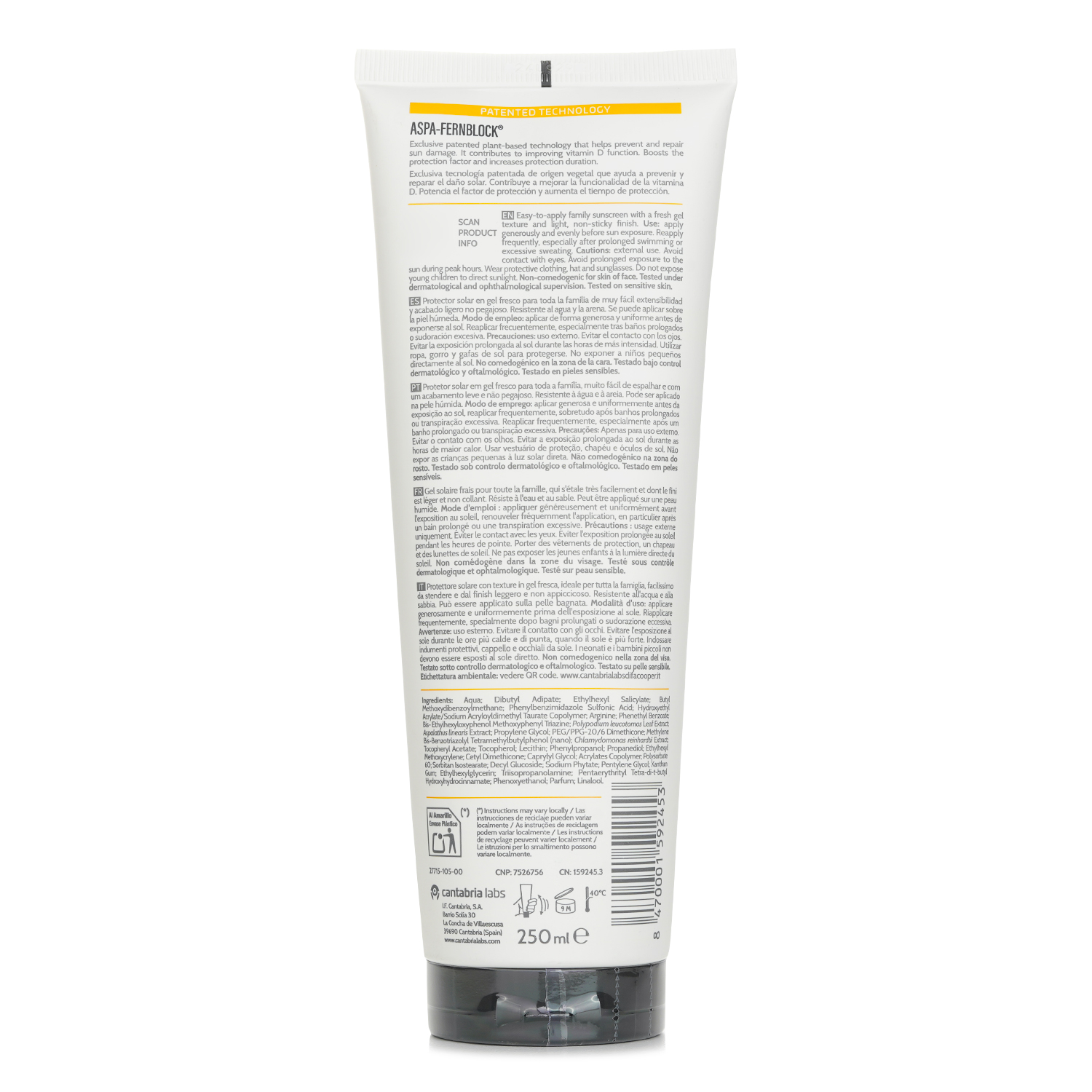Heliocare by Cantabria Labs Heliocare Advanced Gel SPF 50 250ml