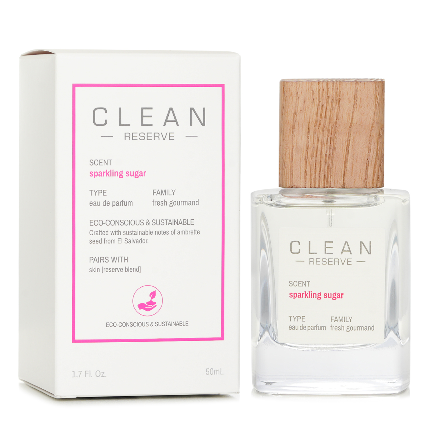Clean Reserve Sparkling Sugar Eau De Parfum Spray 50ml/1.7oz