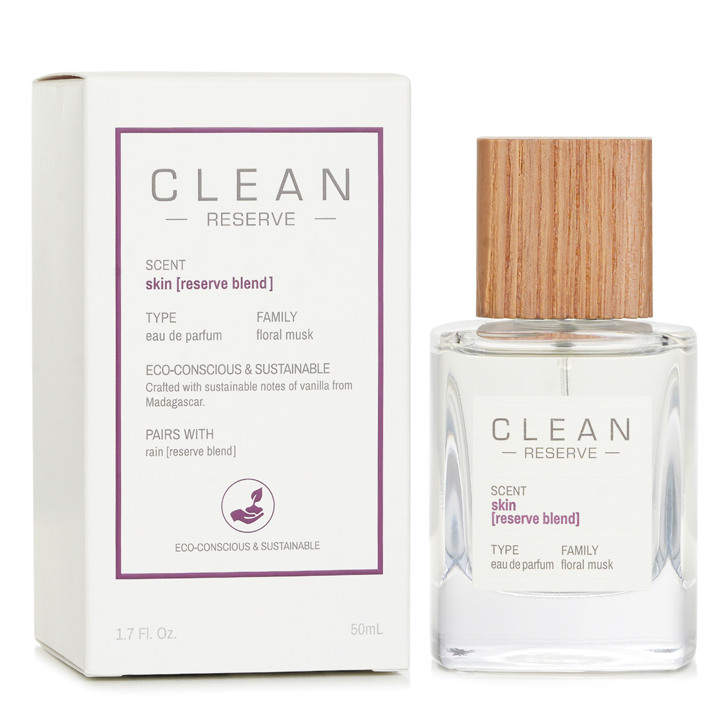 Clean Reserve Skin Eau De Parfum Spray 50ml/1.7oz