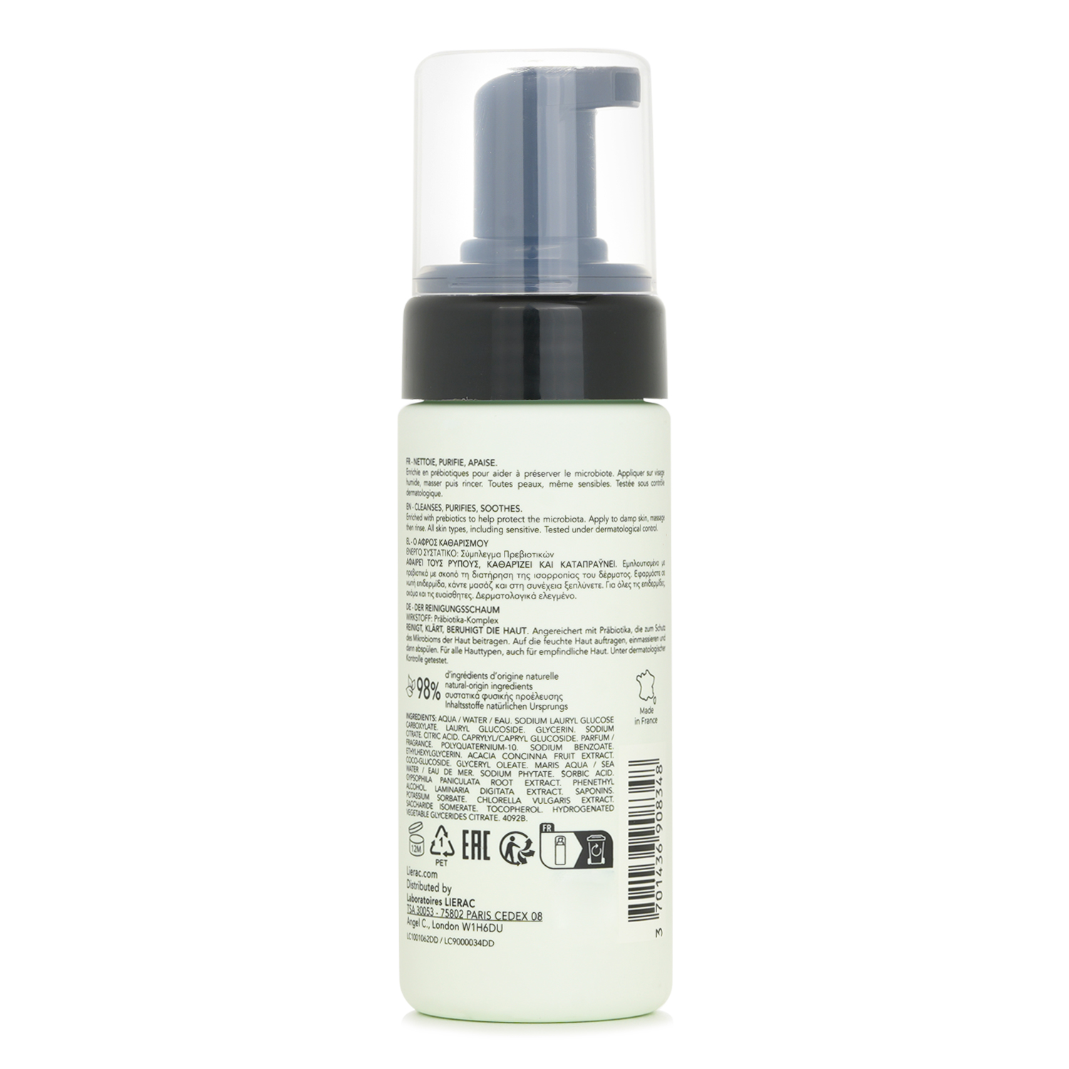 Lierac The Cleansing Foam 150ml