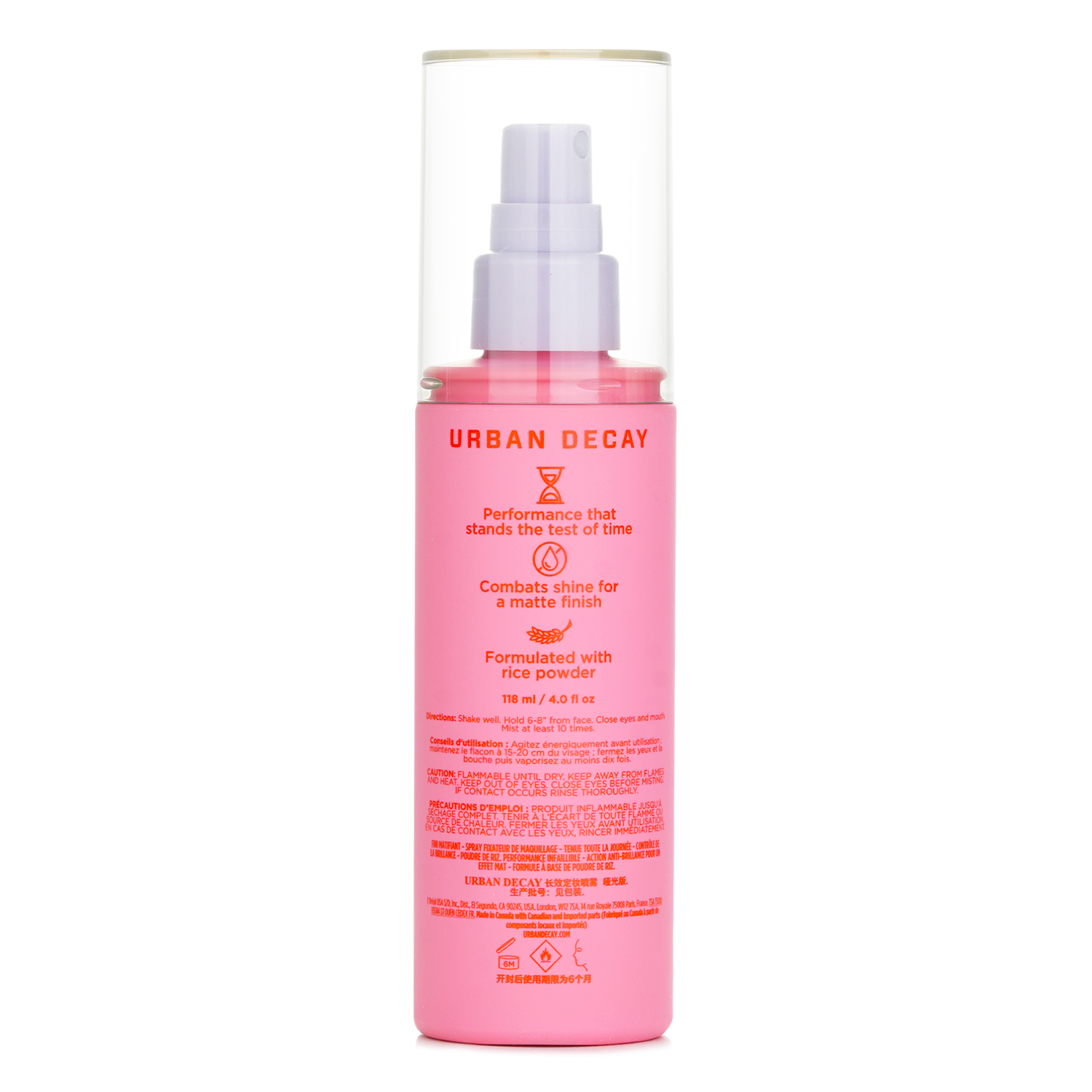 Urban Decay All Nighter Matte Finish Waterproof Setting Spray 118ml
