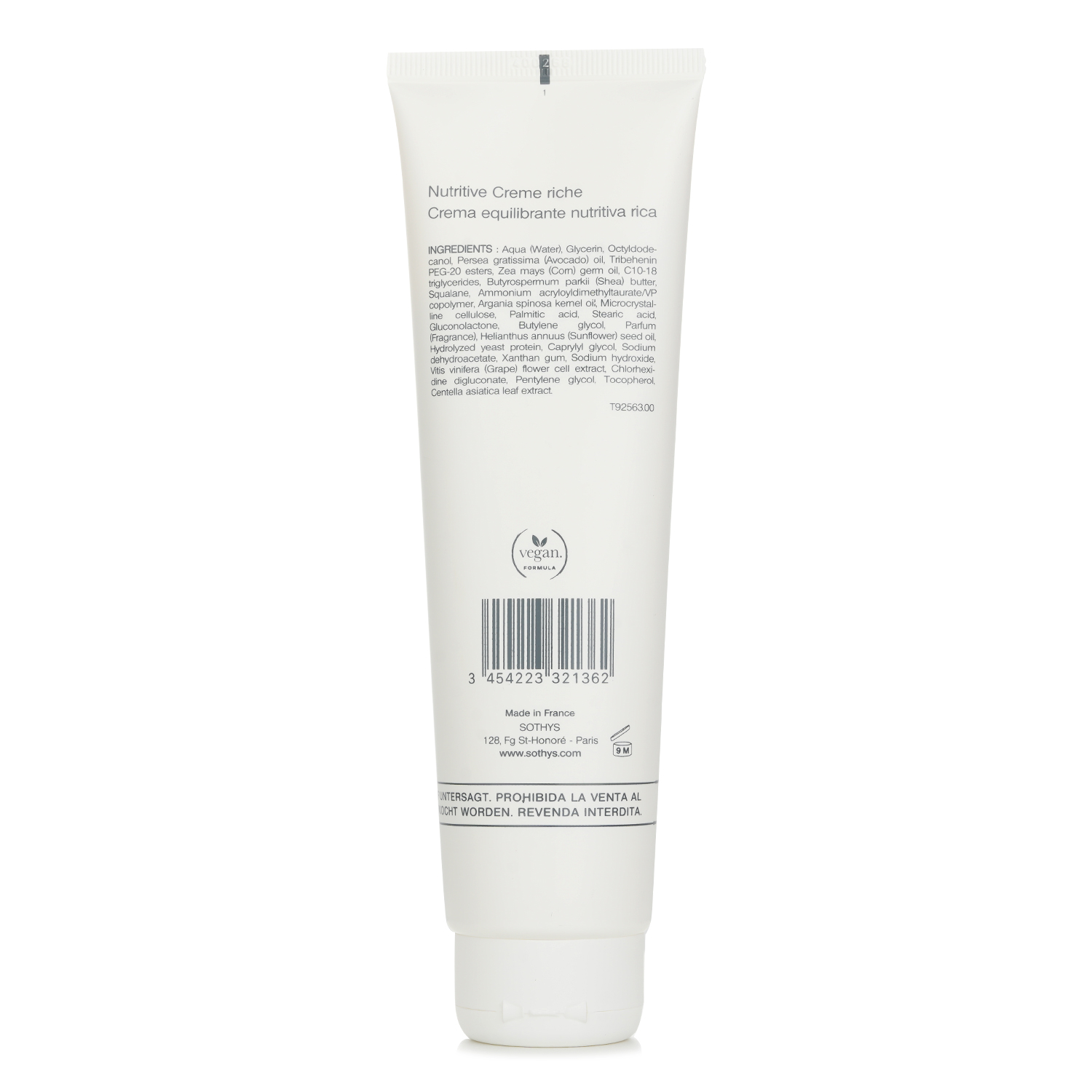Sothys Nutritive Replenishing Rich Cream 150ml