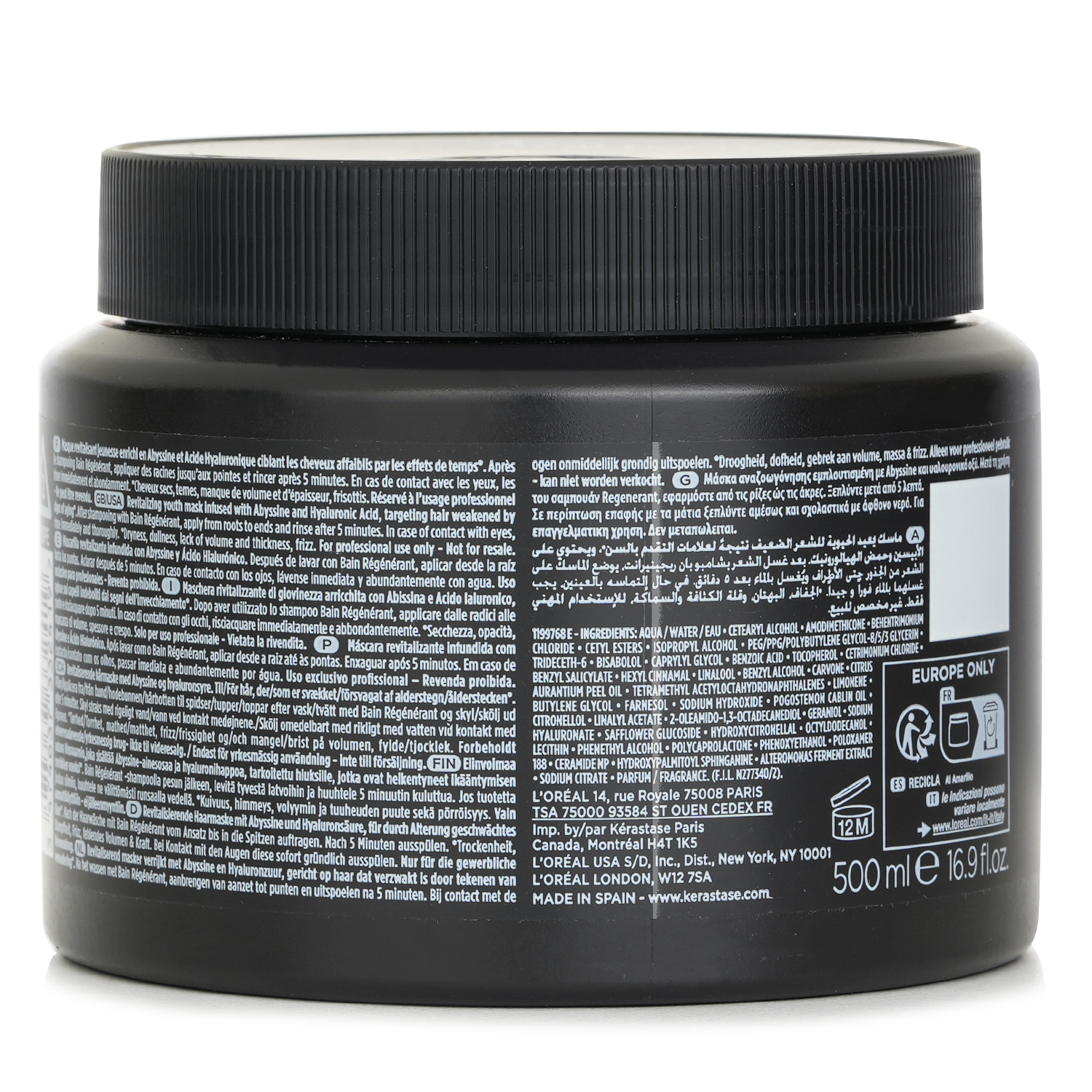 Kerastase Chronologiste Masque Intense Regenerant 500ml