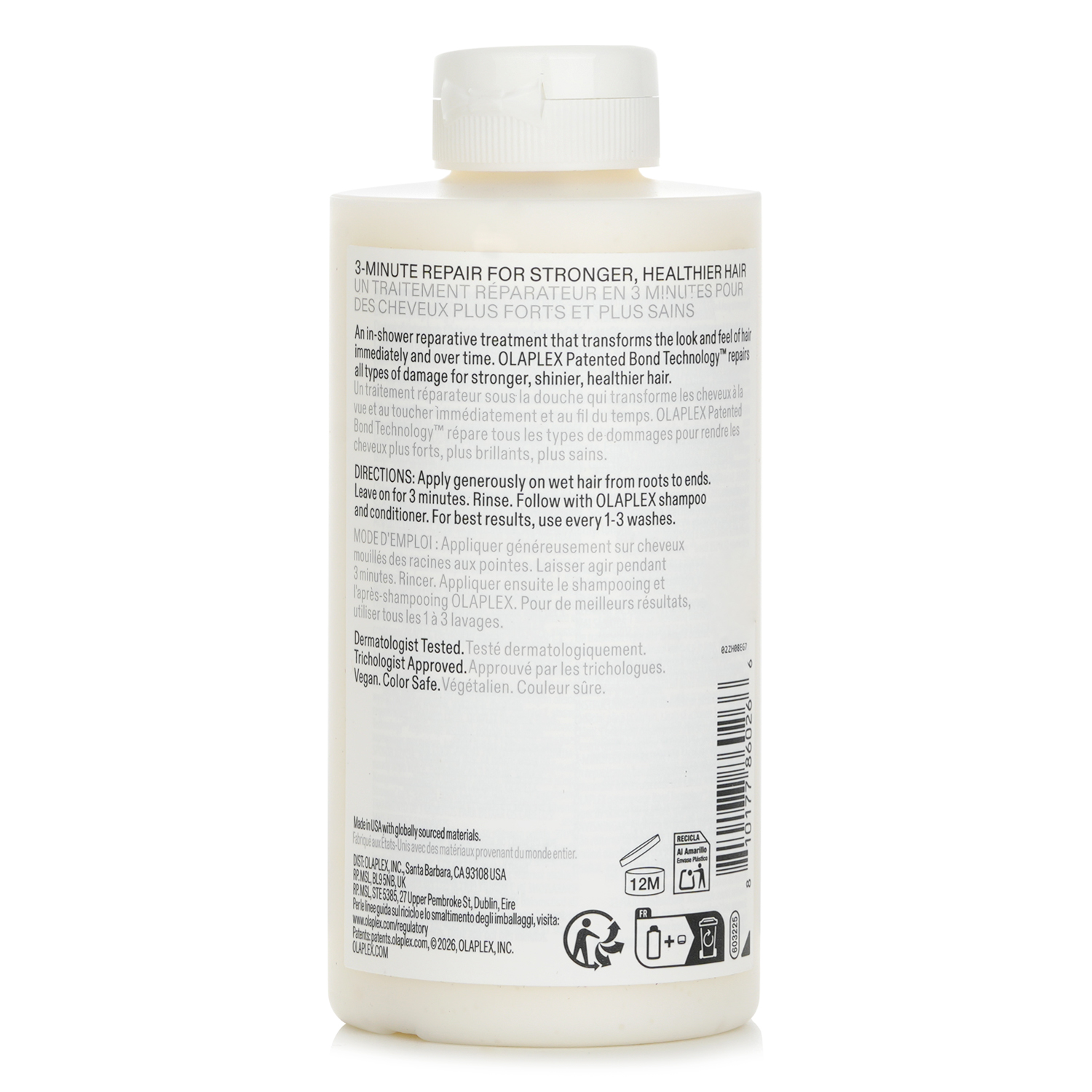 Olaplex رقم 3 بلس علاج إصلاح كامل 250ml