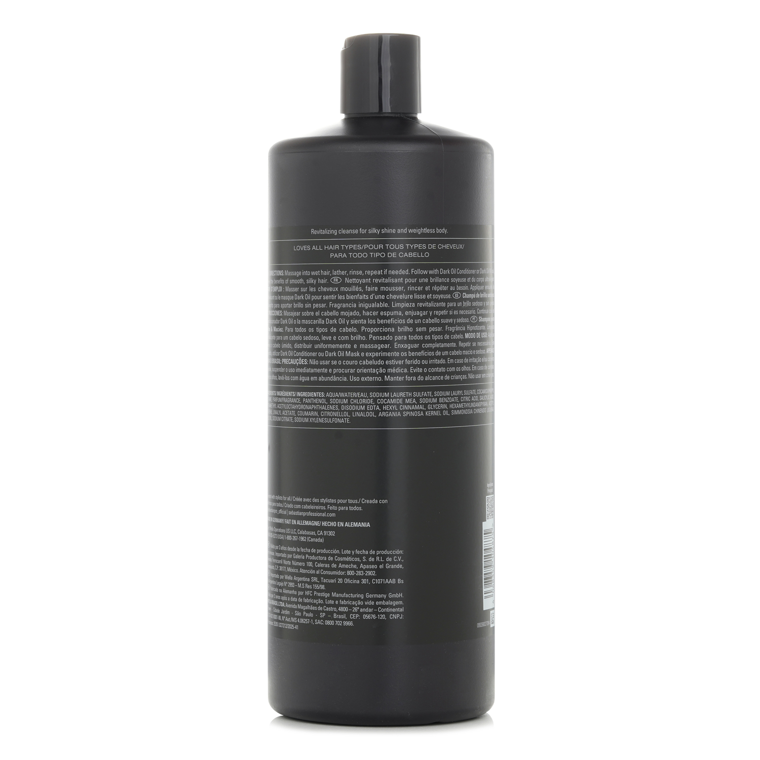 Sebastian Dark Oil Silky Shine Shampoo 1000ml
