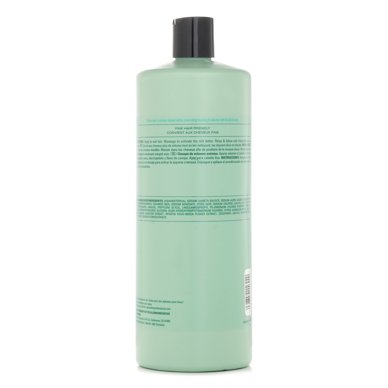 Sebastian Volupt Max Volumizing Shampoo 1000ml