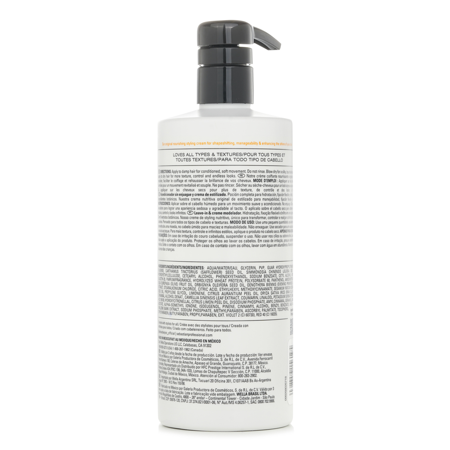Sebastian Potion 9 Leave-In Conditioner & Styling Cream 500ml